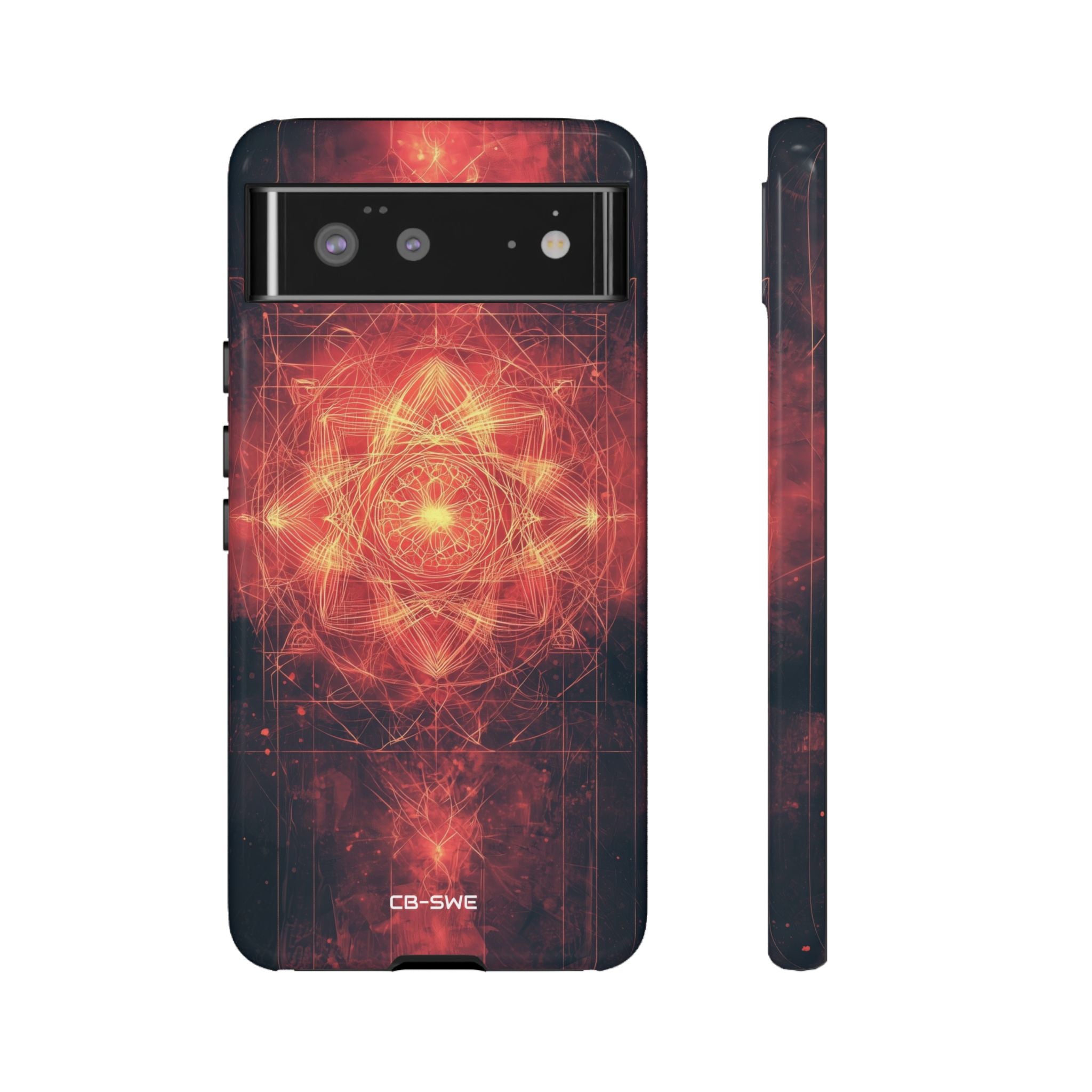 Flames Embrace Sky - Google Pixel Case
