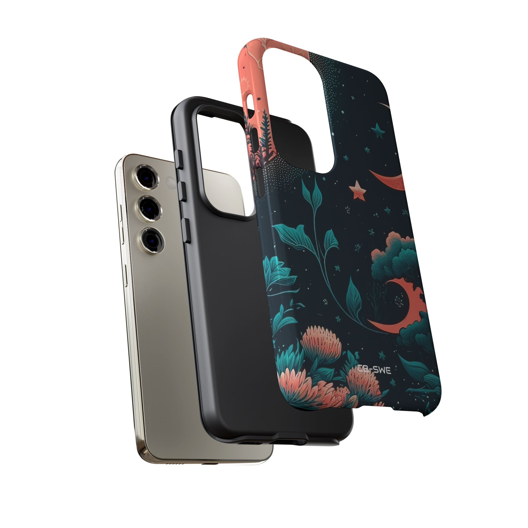 Cosmic Floral Dreams - Samsung Case