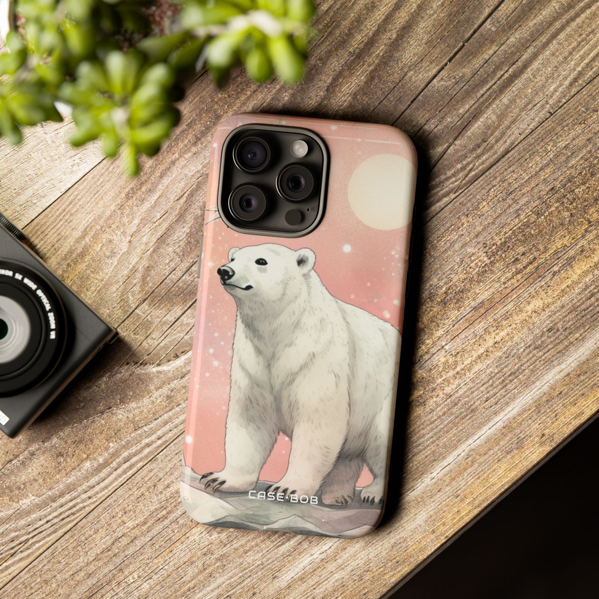 Polar Bear Dream iPhone 15 Pro Max Case - Tough