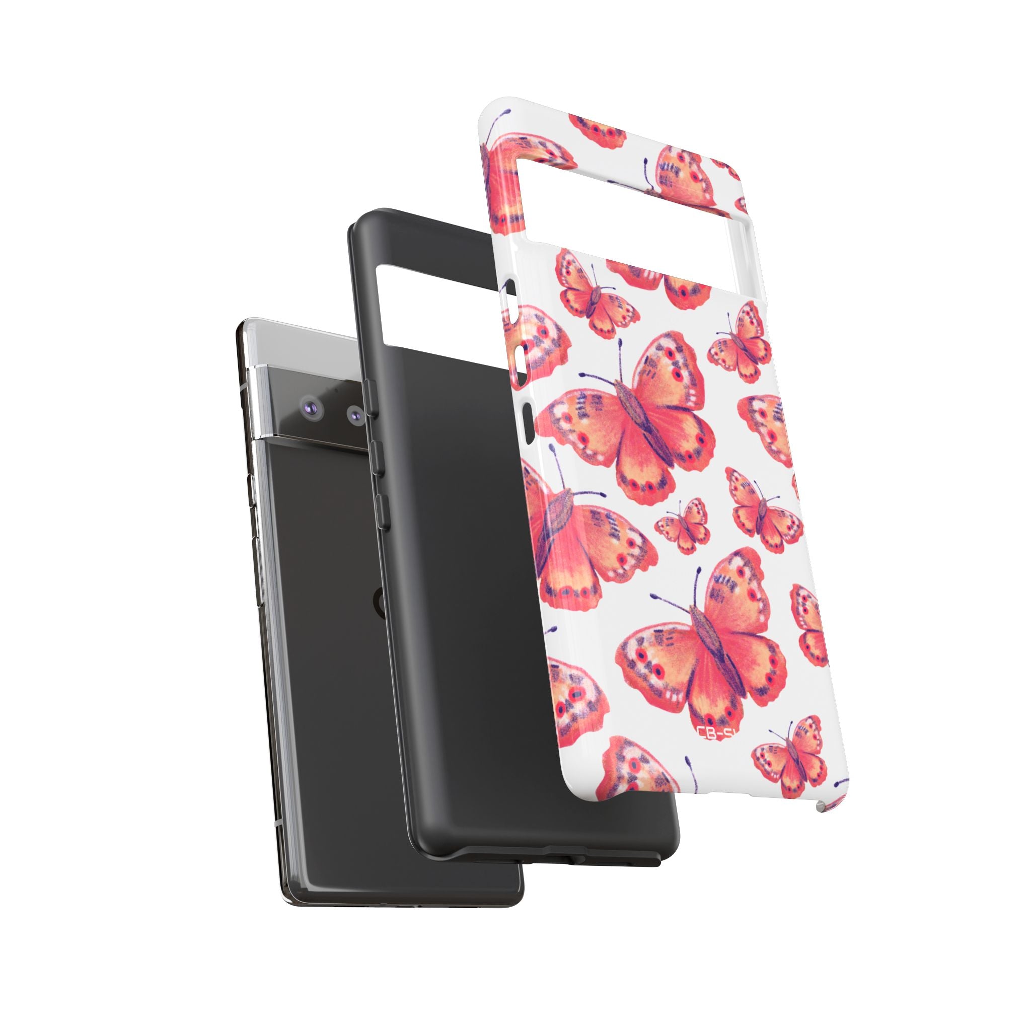 Vibrant Butterfly Dance - Google Pixel Case
