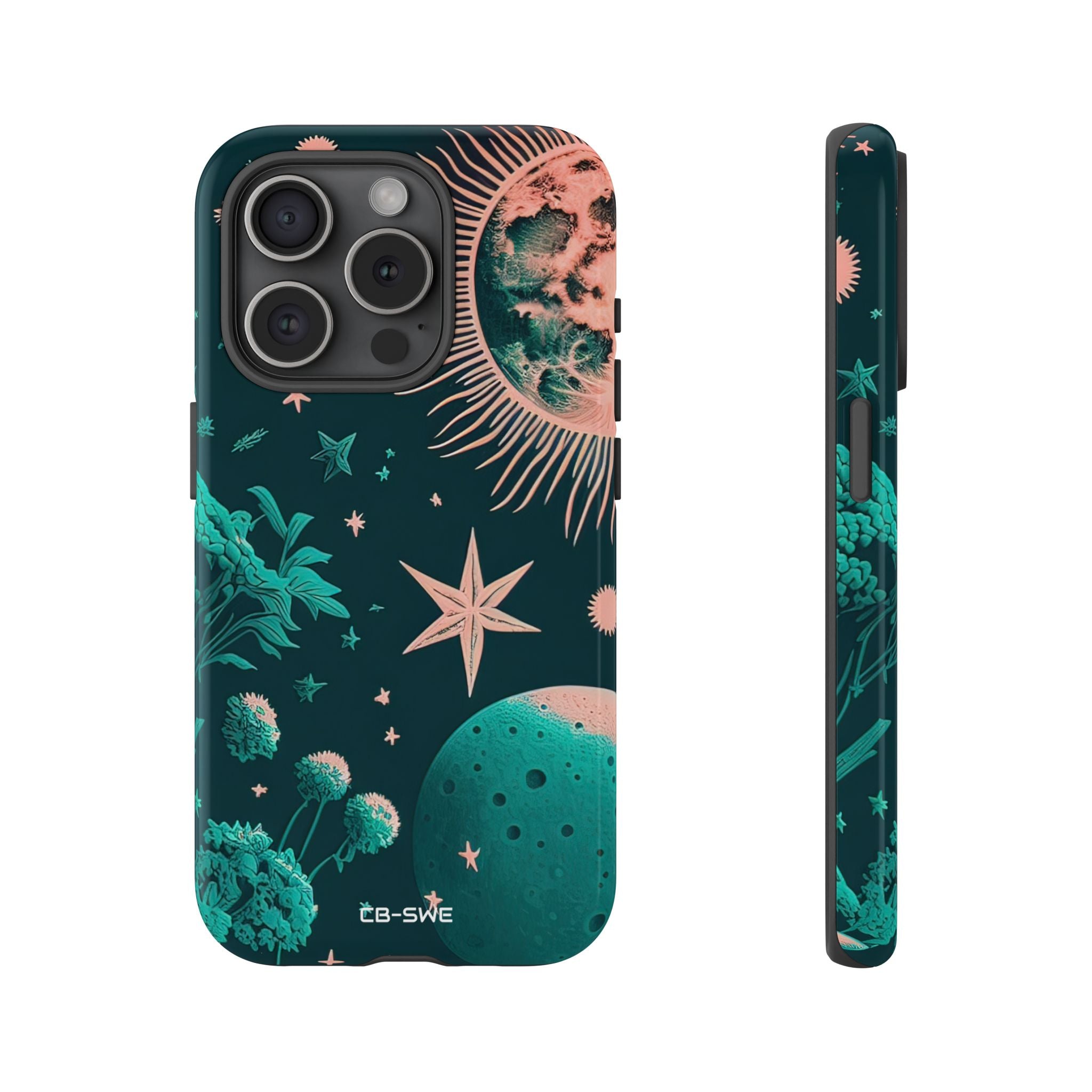 Celestial Botanical Night - iPhone Case