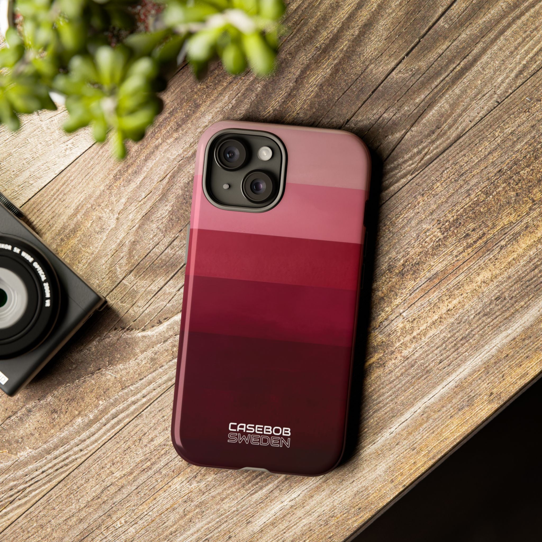 Blush Horizon Layers iPhone 15 - Tough