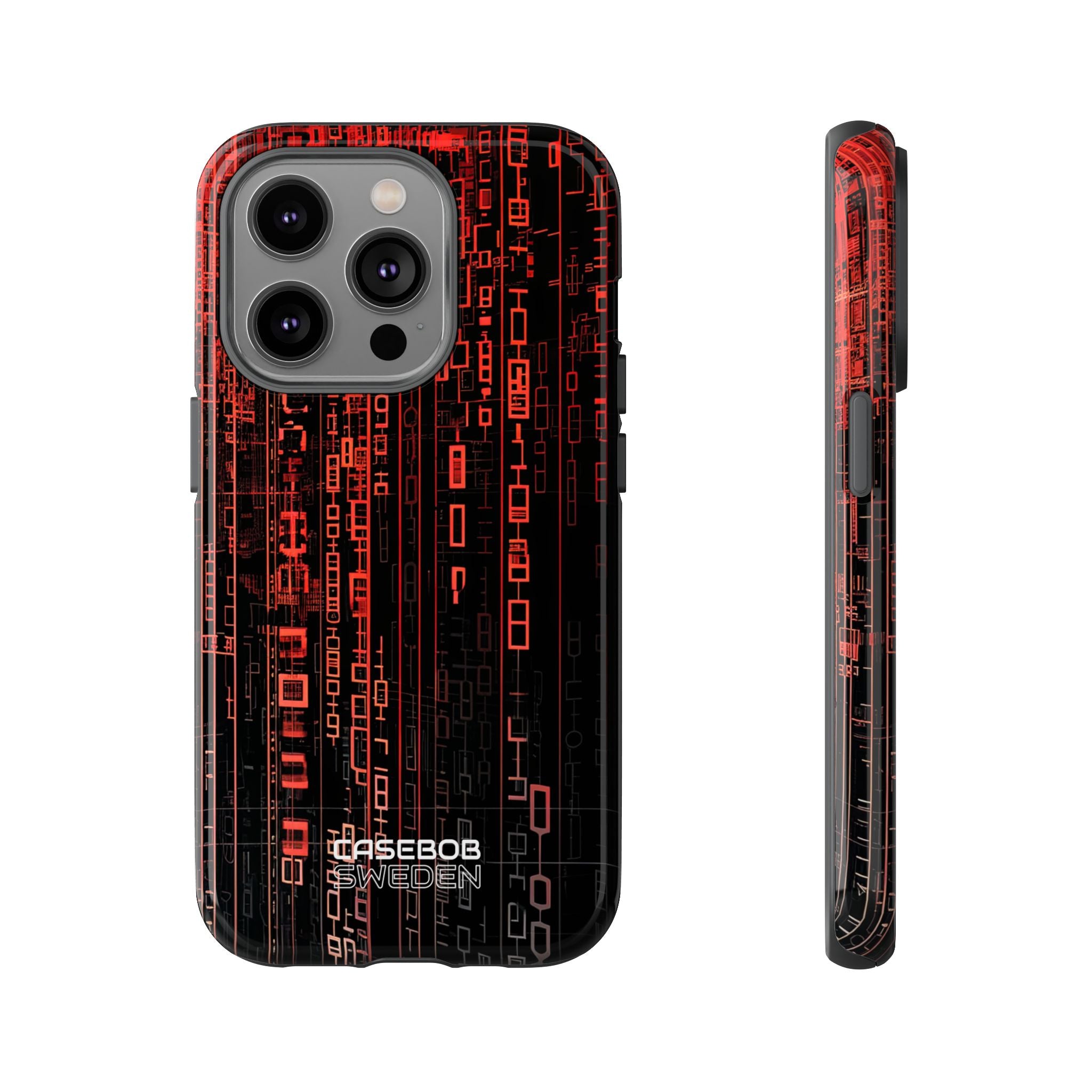 Neon Circuit Dreams iPhone 14 - Tough