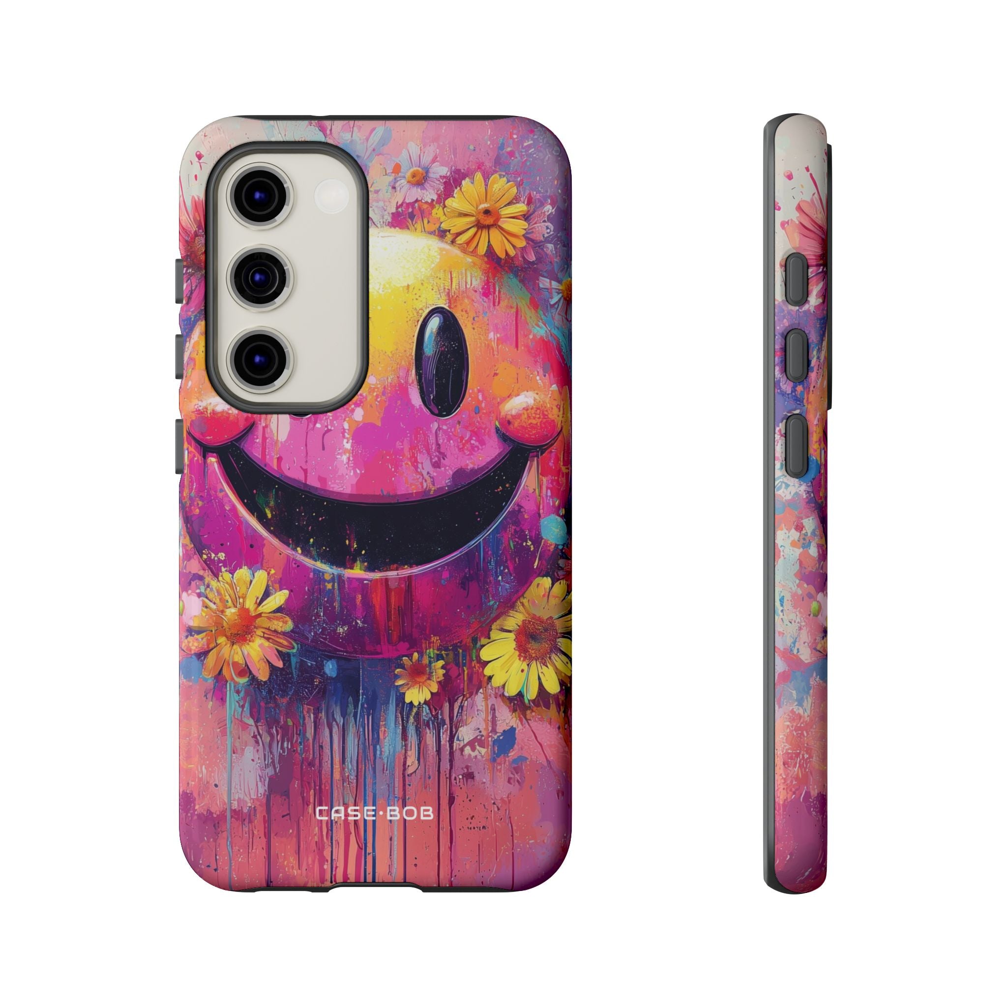 Smiley Bloom Samsung S23 Case - Tough