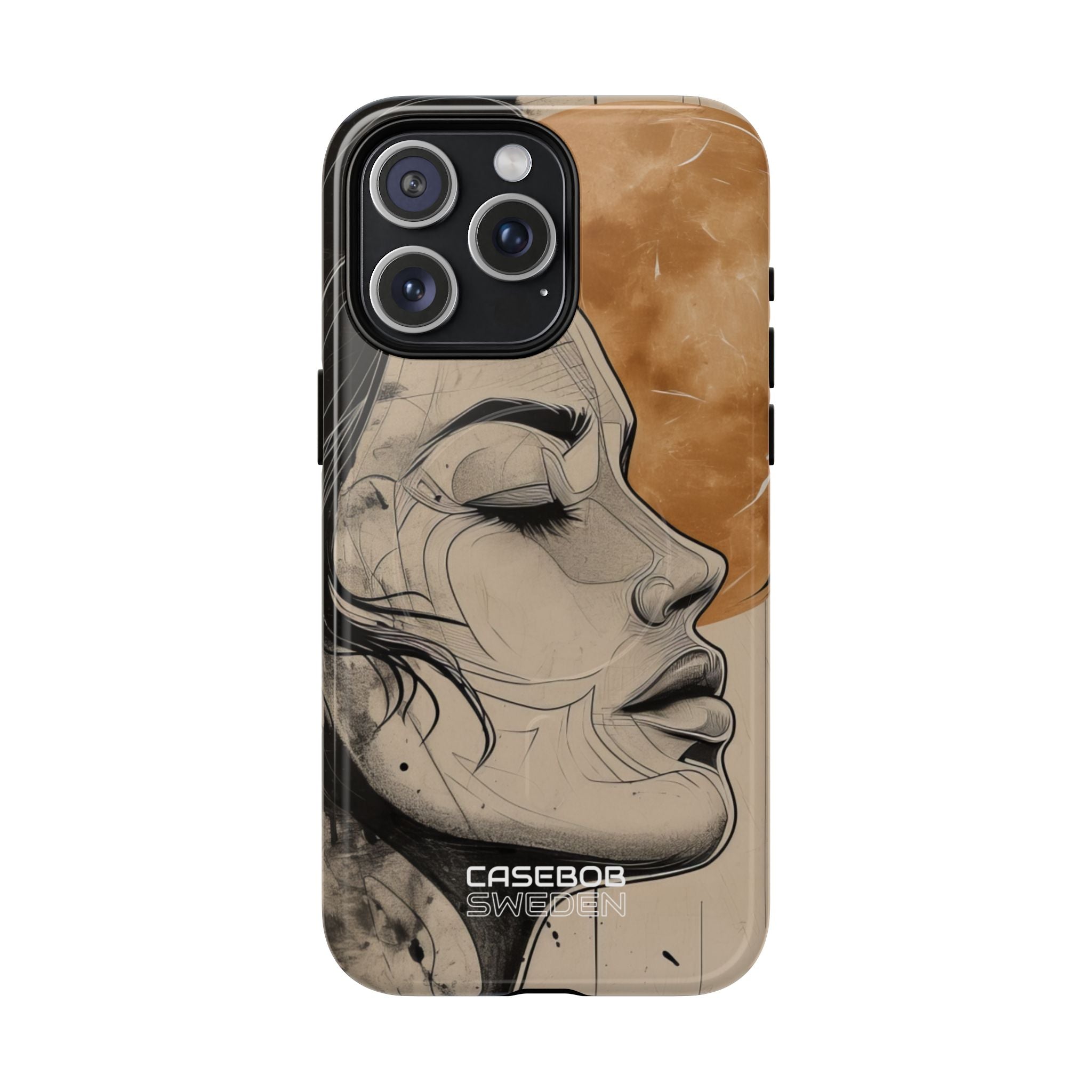 Moonlit Face Flow iPhone 15 - Tough+