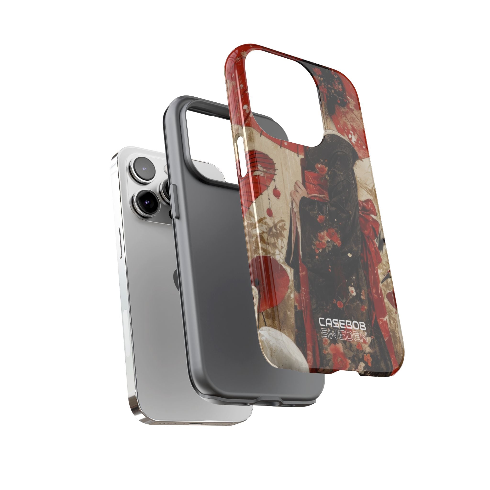 Scarlet Crane Dreams iPhone 14 - Resistente