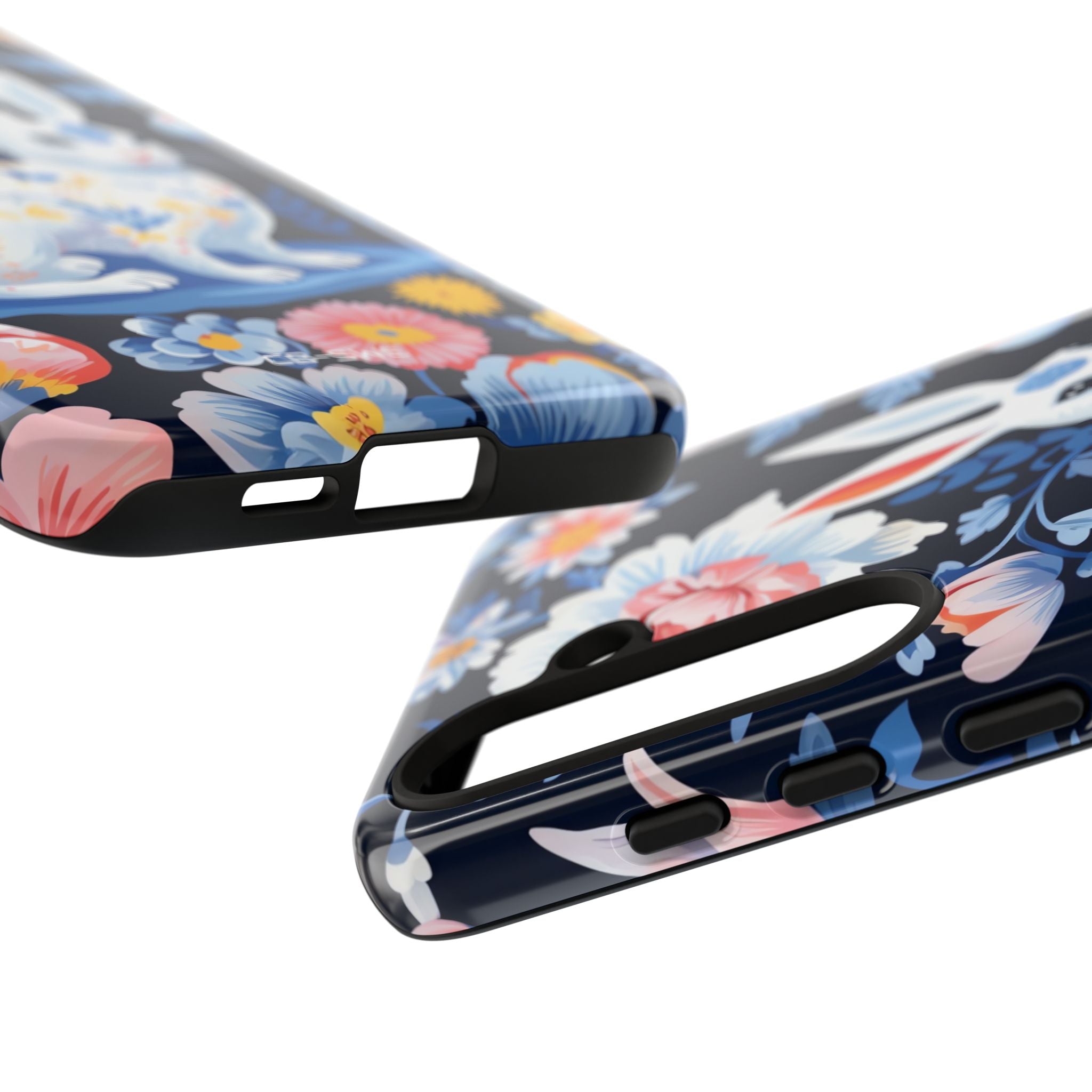 Floral Rabbit Dances - Samsung Case