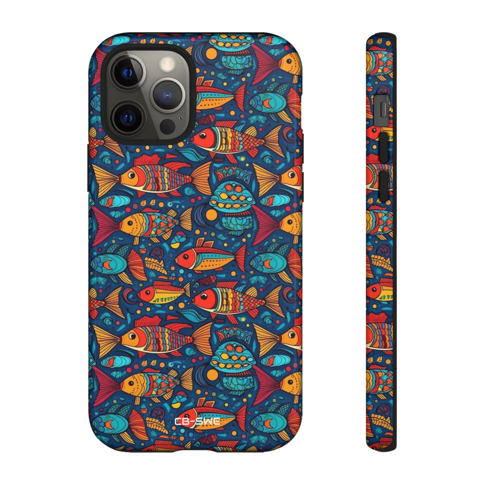Fish Dance Joyfully - iPhone Case