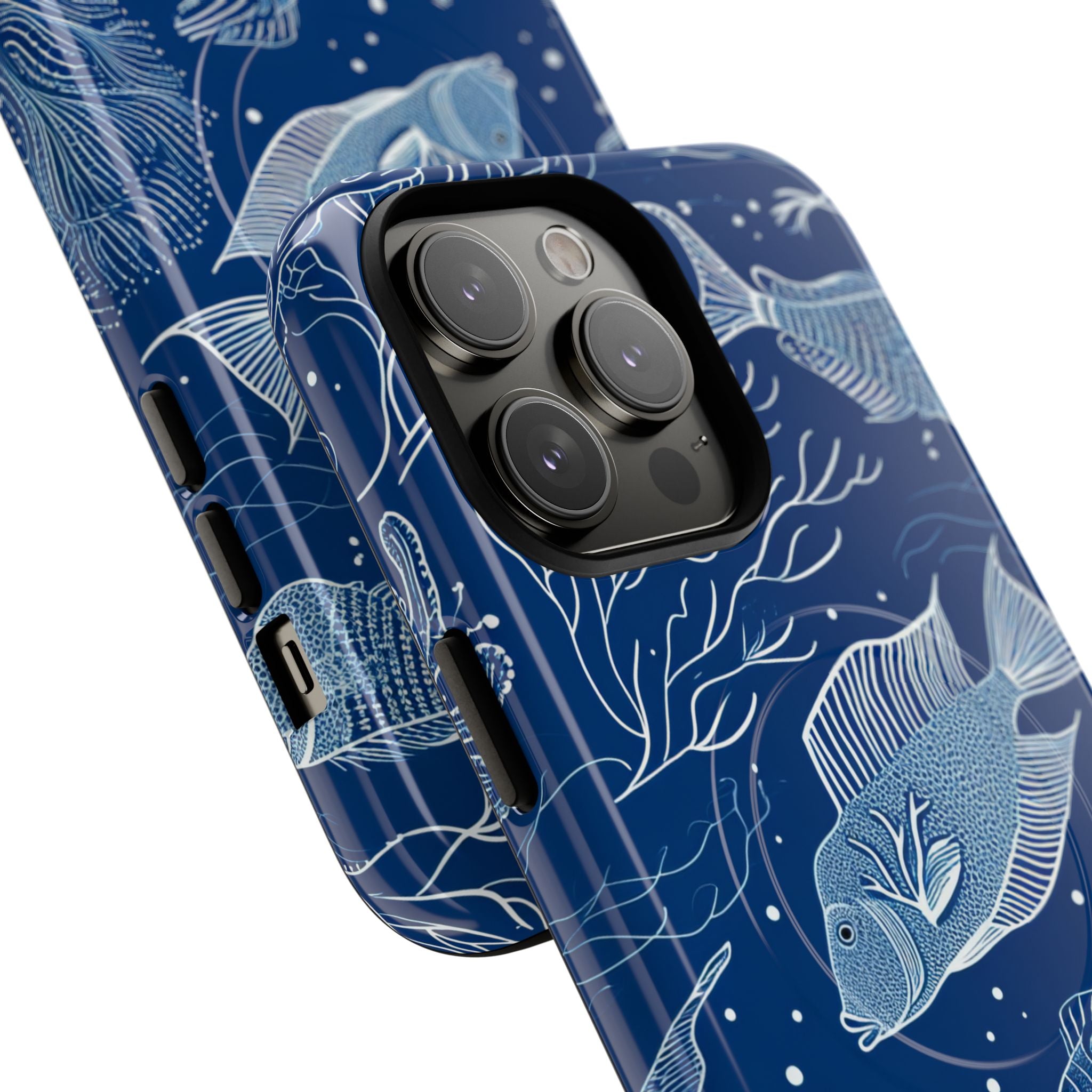 Blue Coral Garden iPhone 14 - Tough+