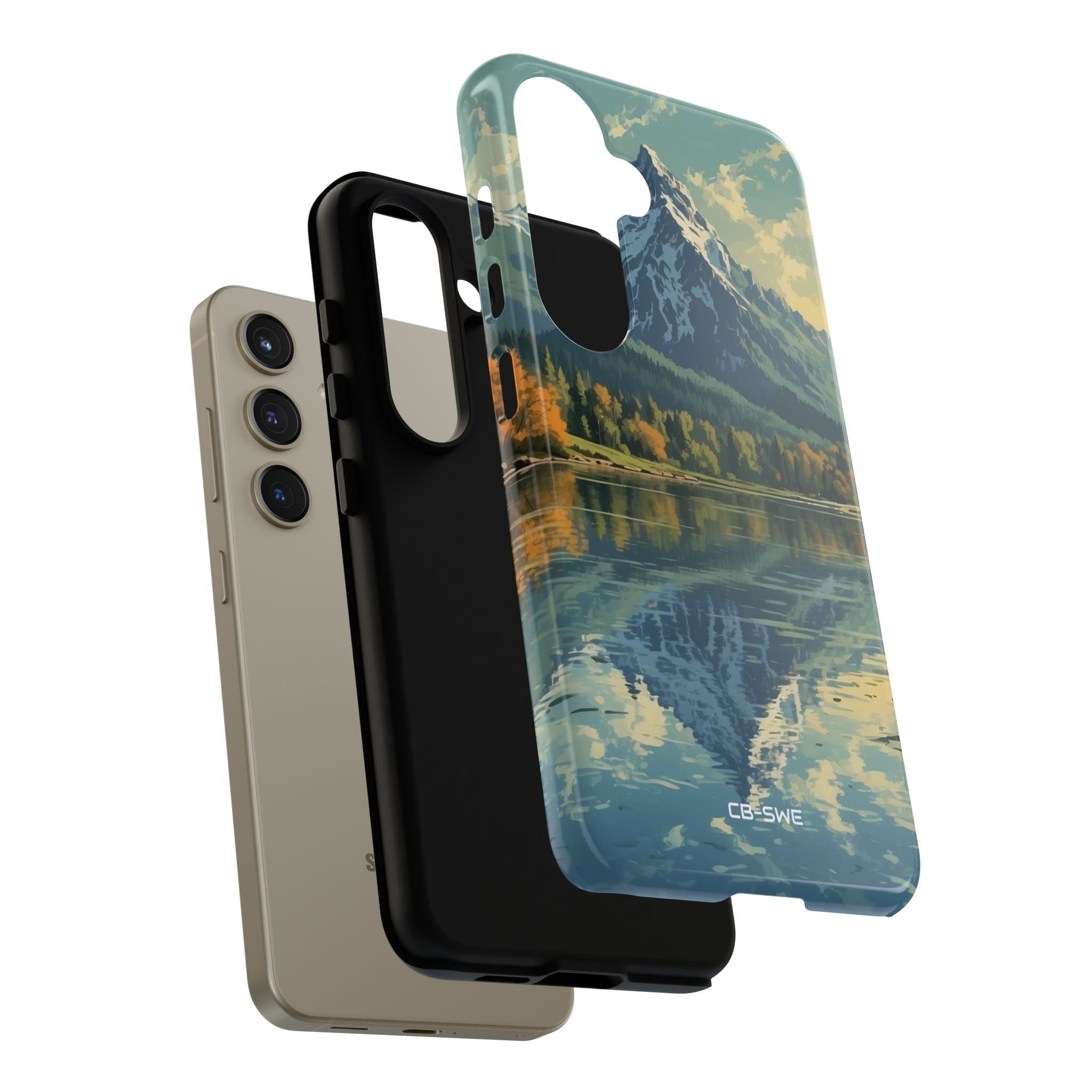 Mountain Reflects Calm - Samsung Case