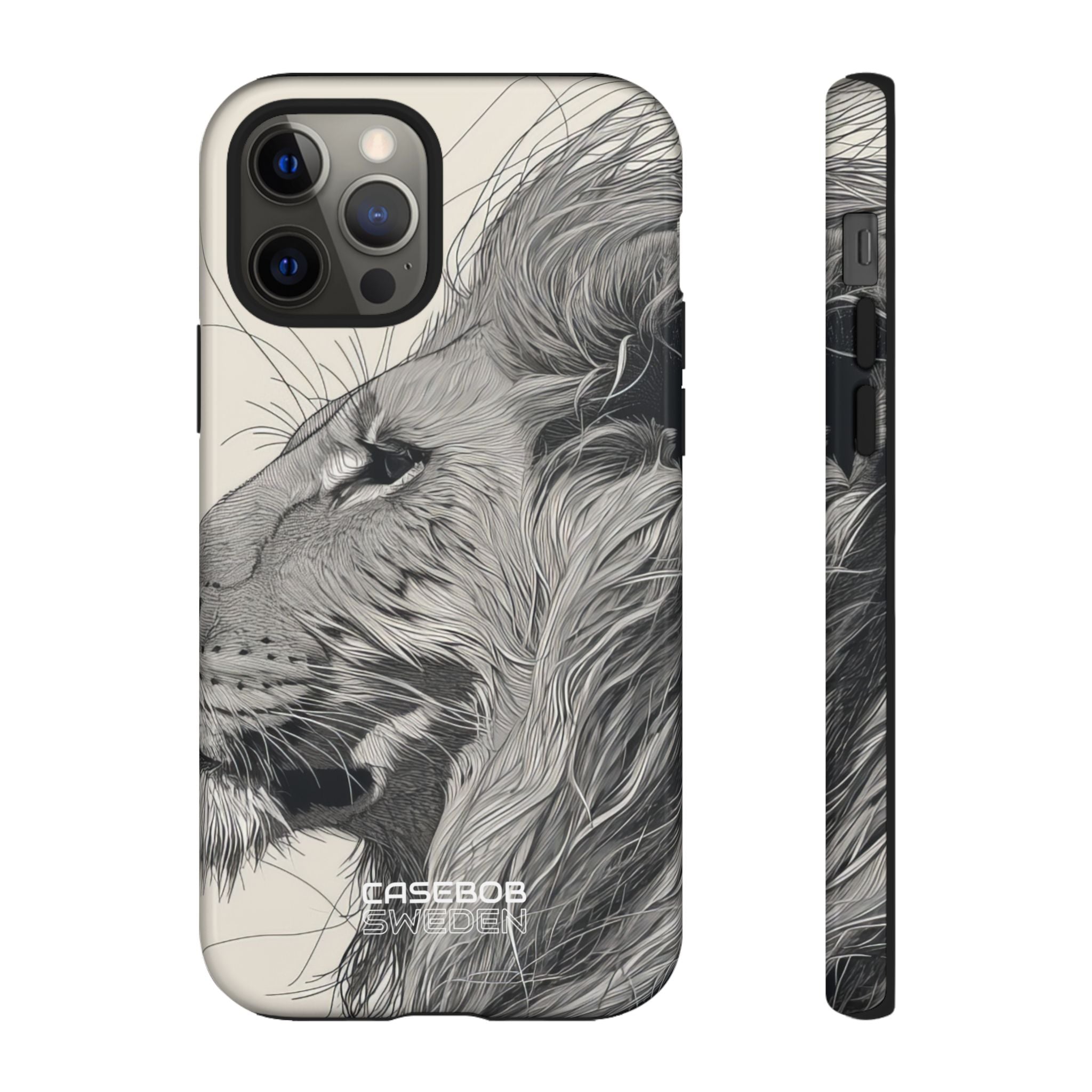 Majestic Lion Profile iPhone 12 - Tough