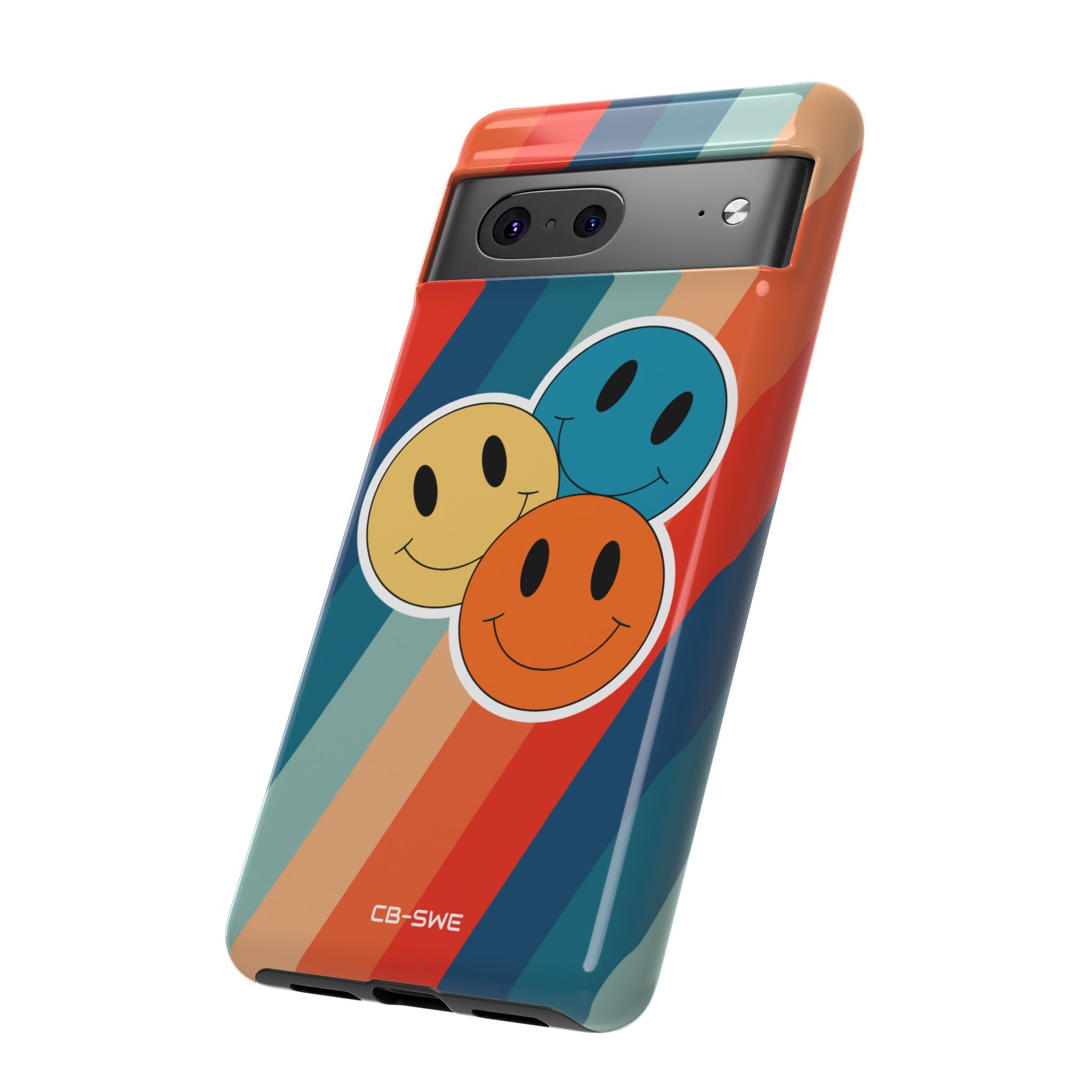 Retro Smiley Harmony - Google Pixel Case