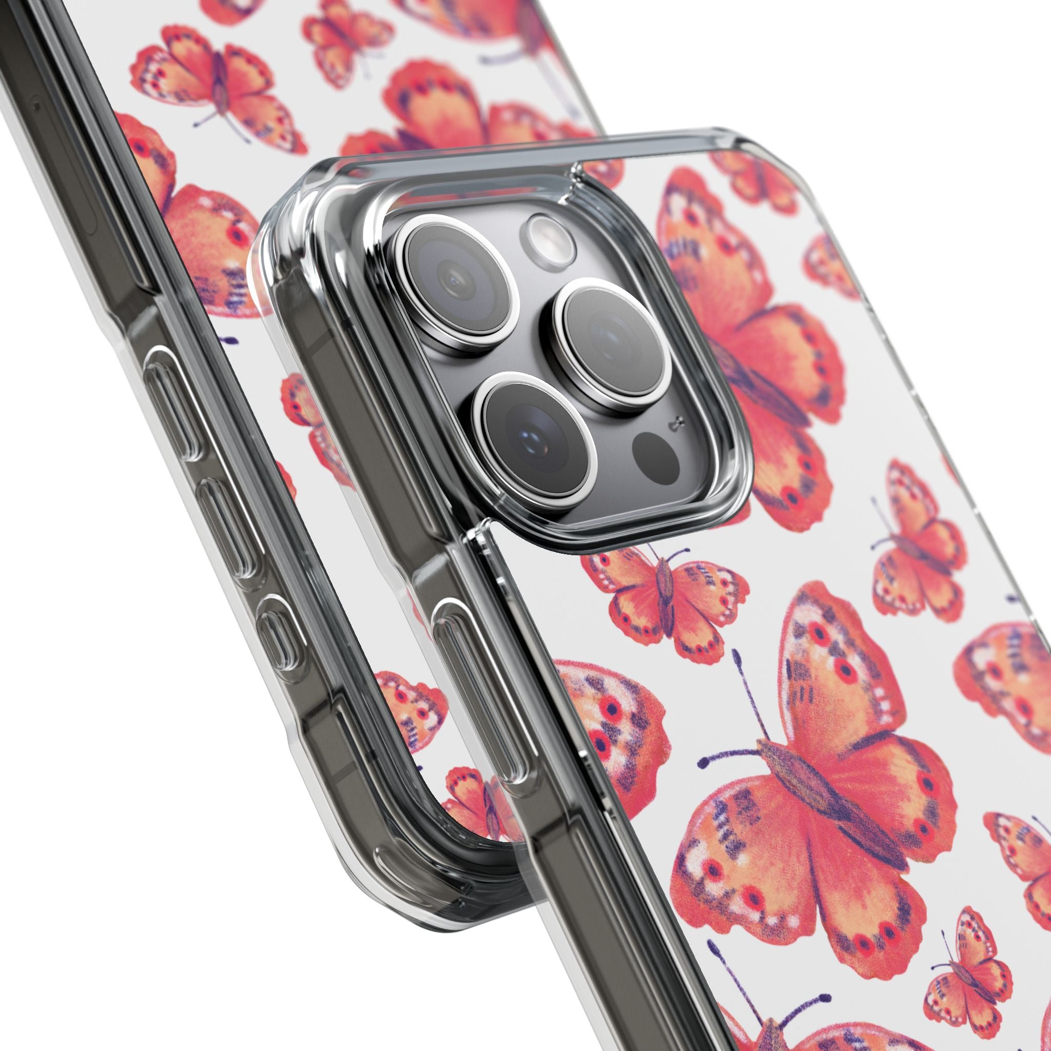 Vibrant Butterfly Dance iPhone Case - Impact