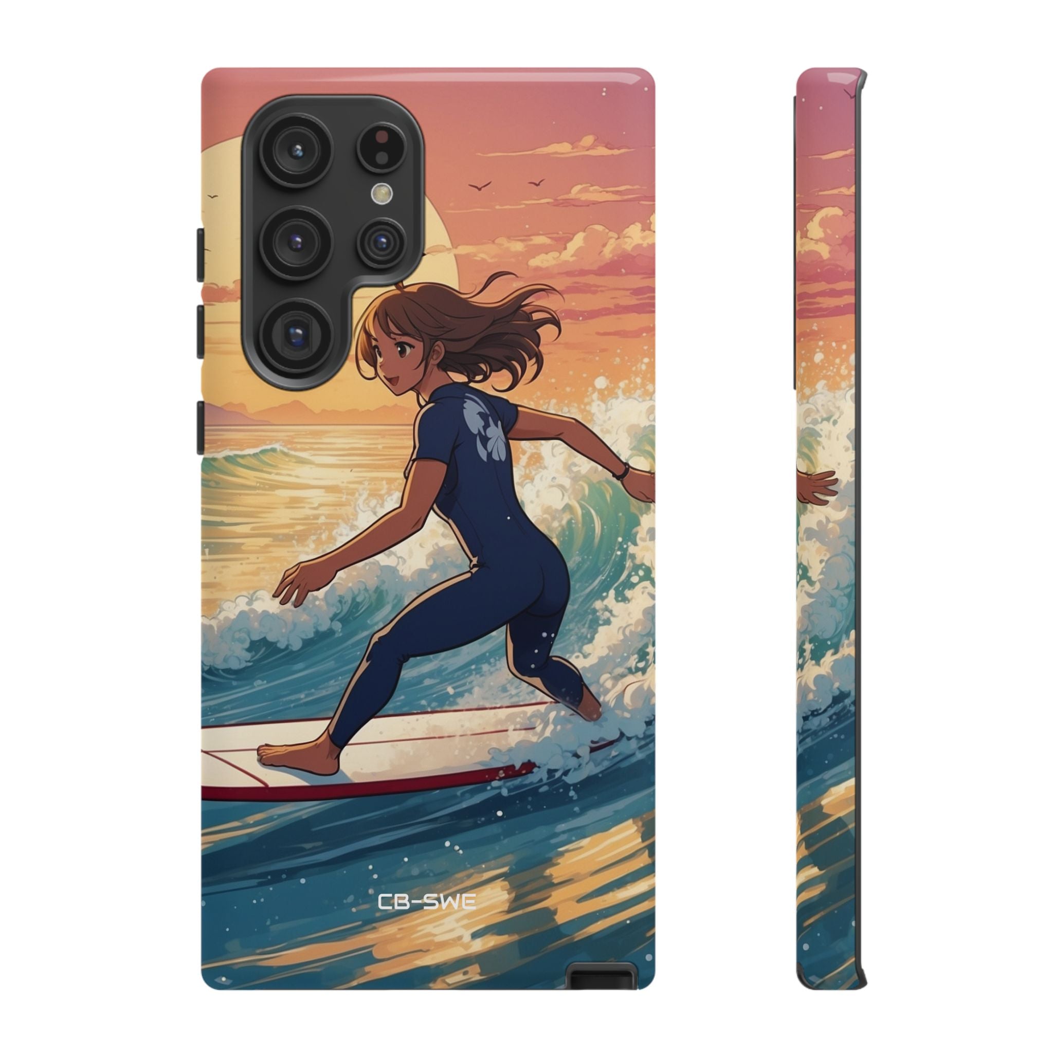 Surfing Into Sunset - Samsung Case