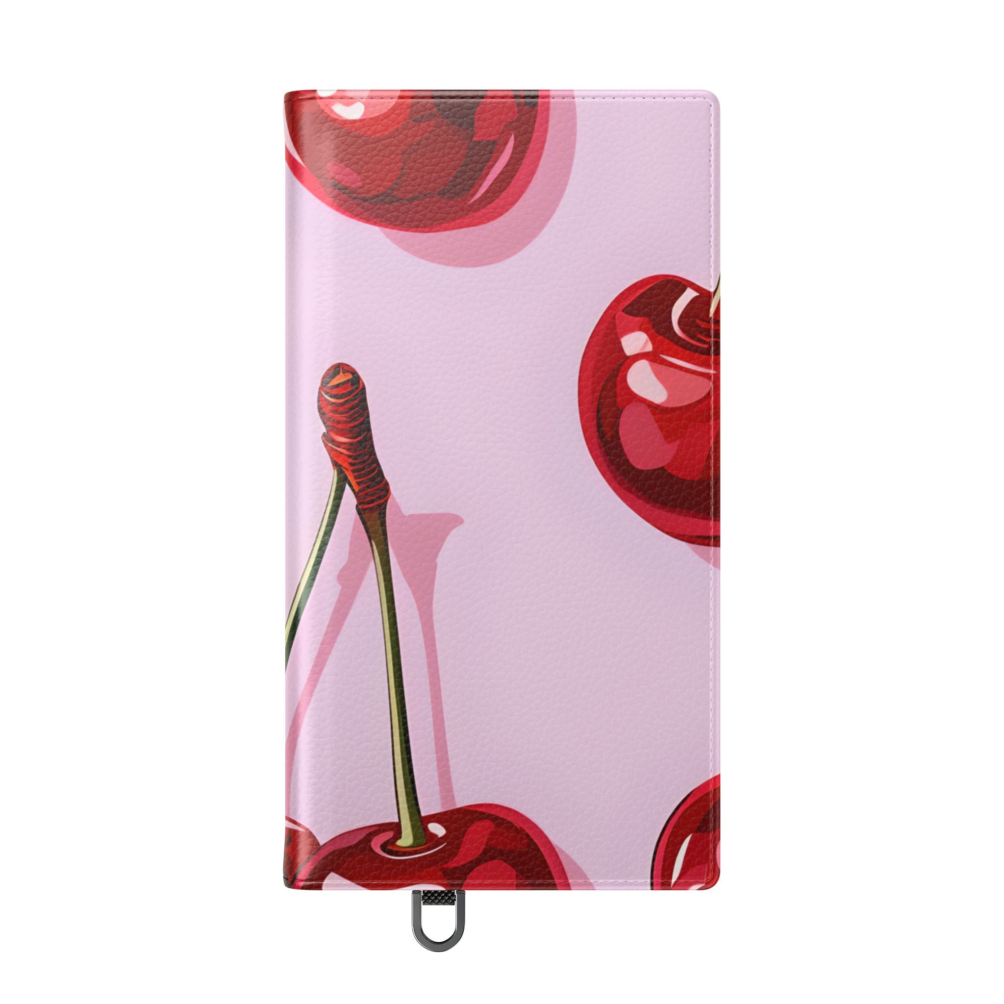 Glossy Cherry Glow - Samsung S24 Ultra Case - Wallet