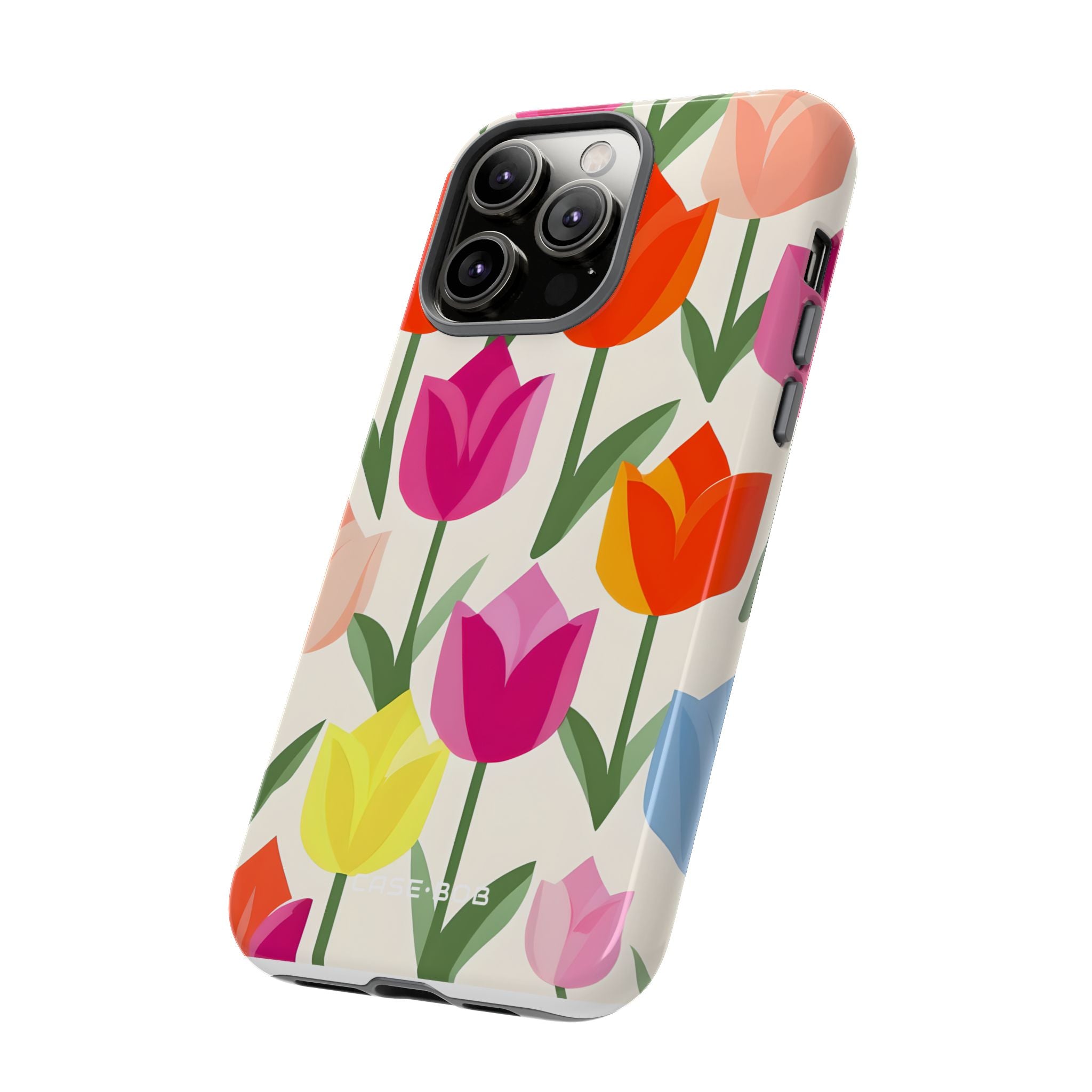 Tulip Harmony Green iPhone 14 Pro Max Case - Tough