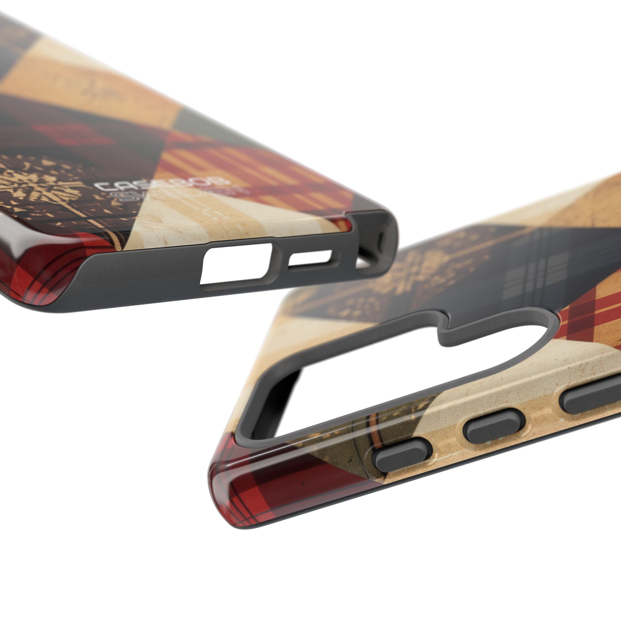 Rustieke Quilt Charme Samsung S25 - Tough
