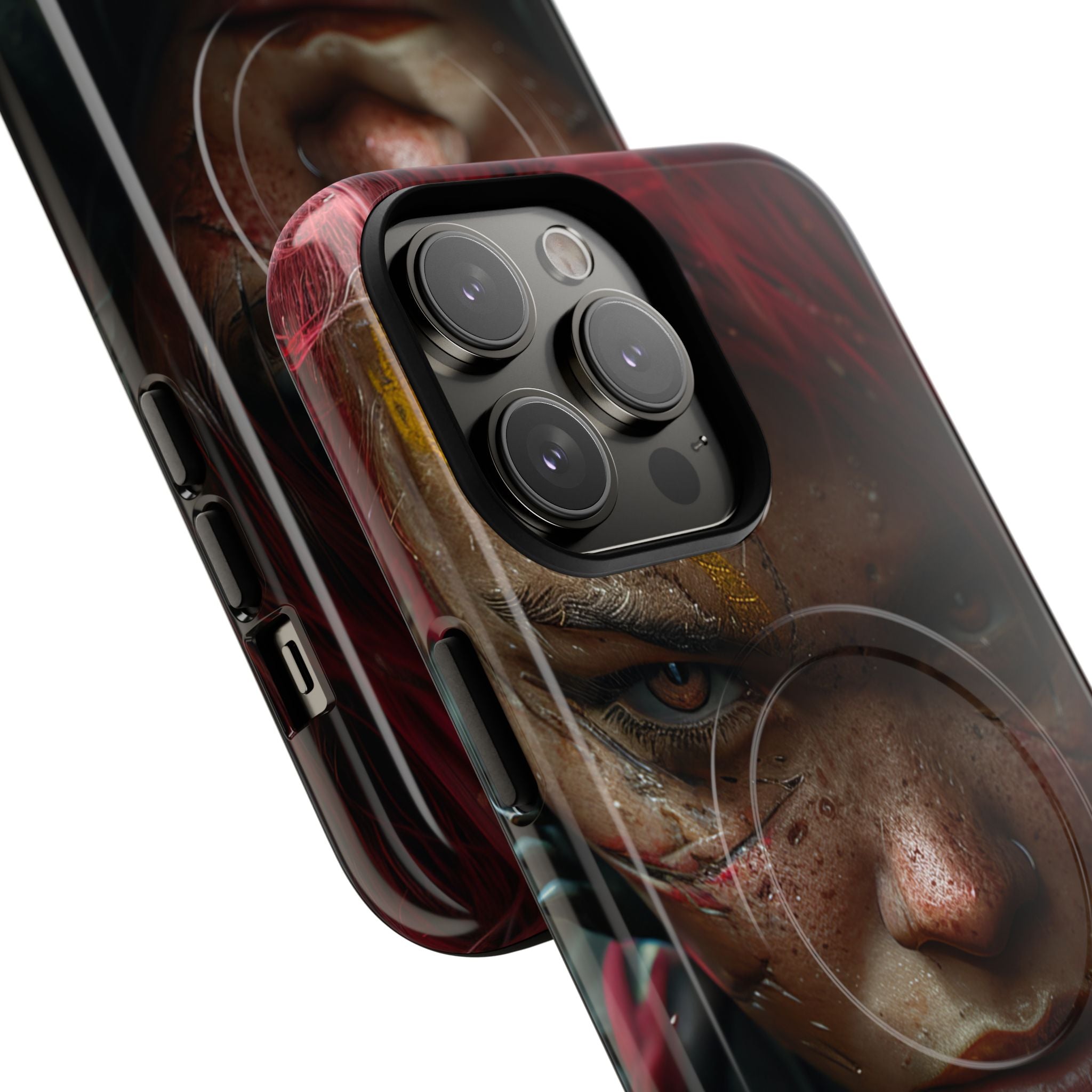Ritratto Ribelle Cyberpunk iPhone 14 - Tough+