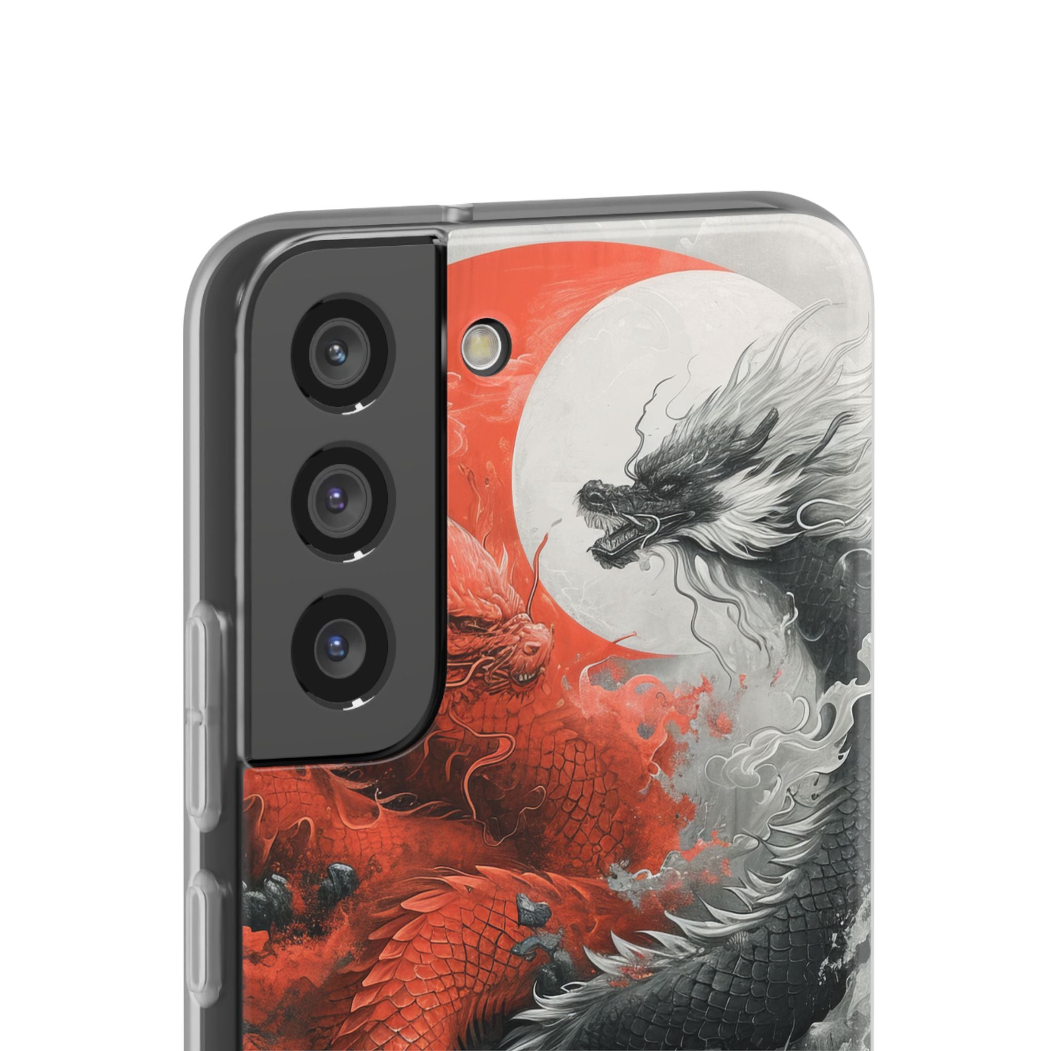 Twin Dragons Crimson Samsung S22 - Soft