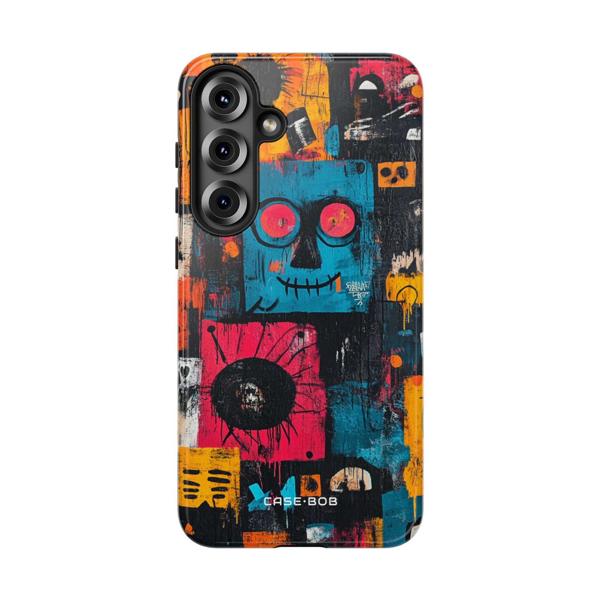 Blue Stitch Smile Samsung S25 Plus Case - Tough