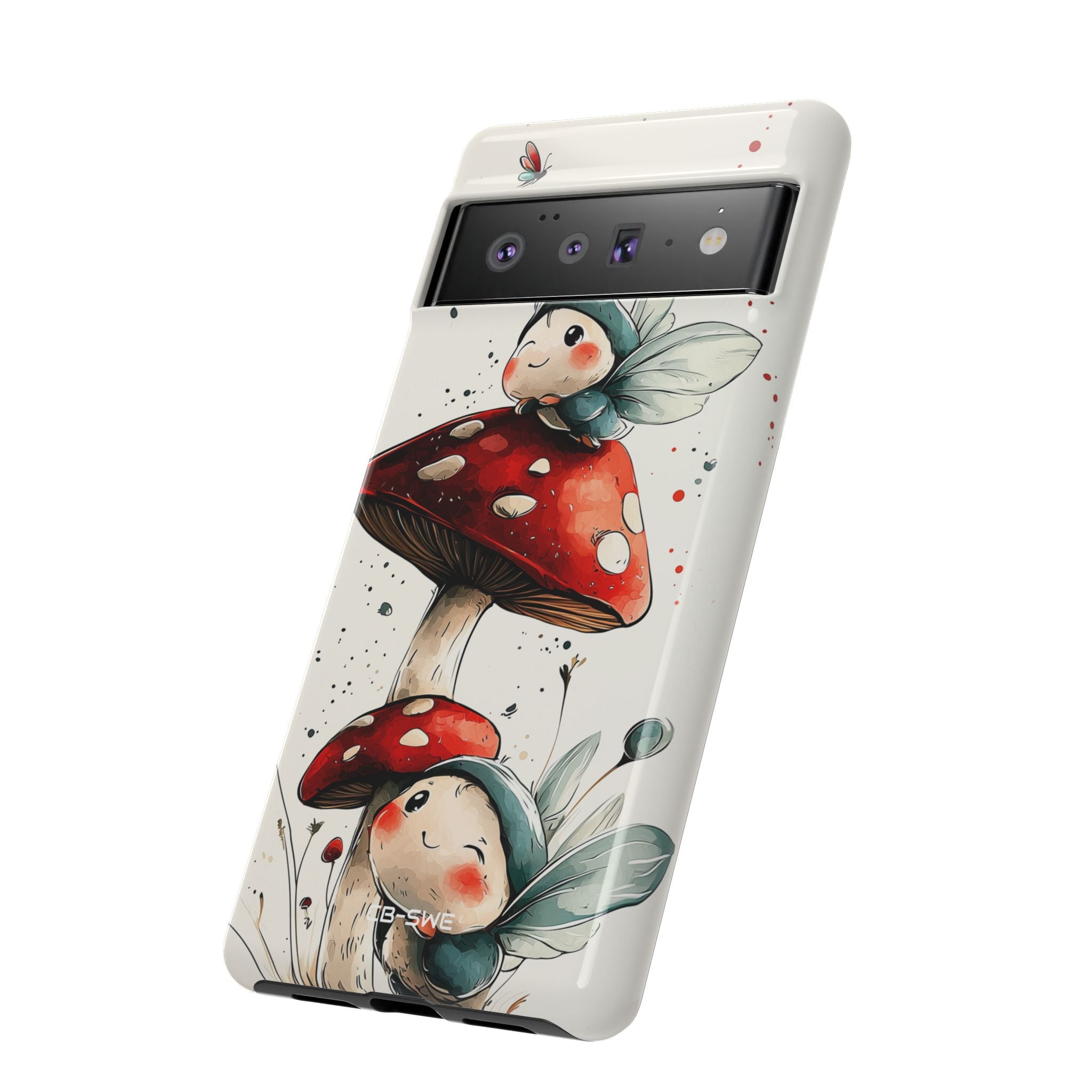Mushrooms Entertain Fairies - Google Pixel Case