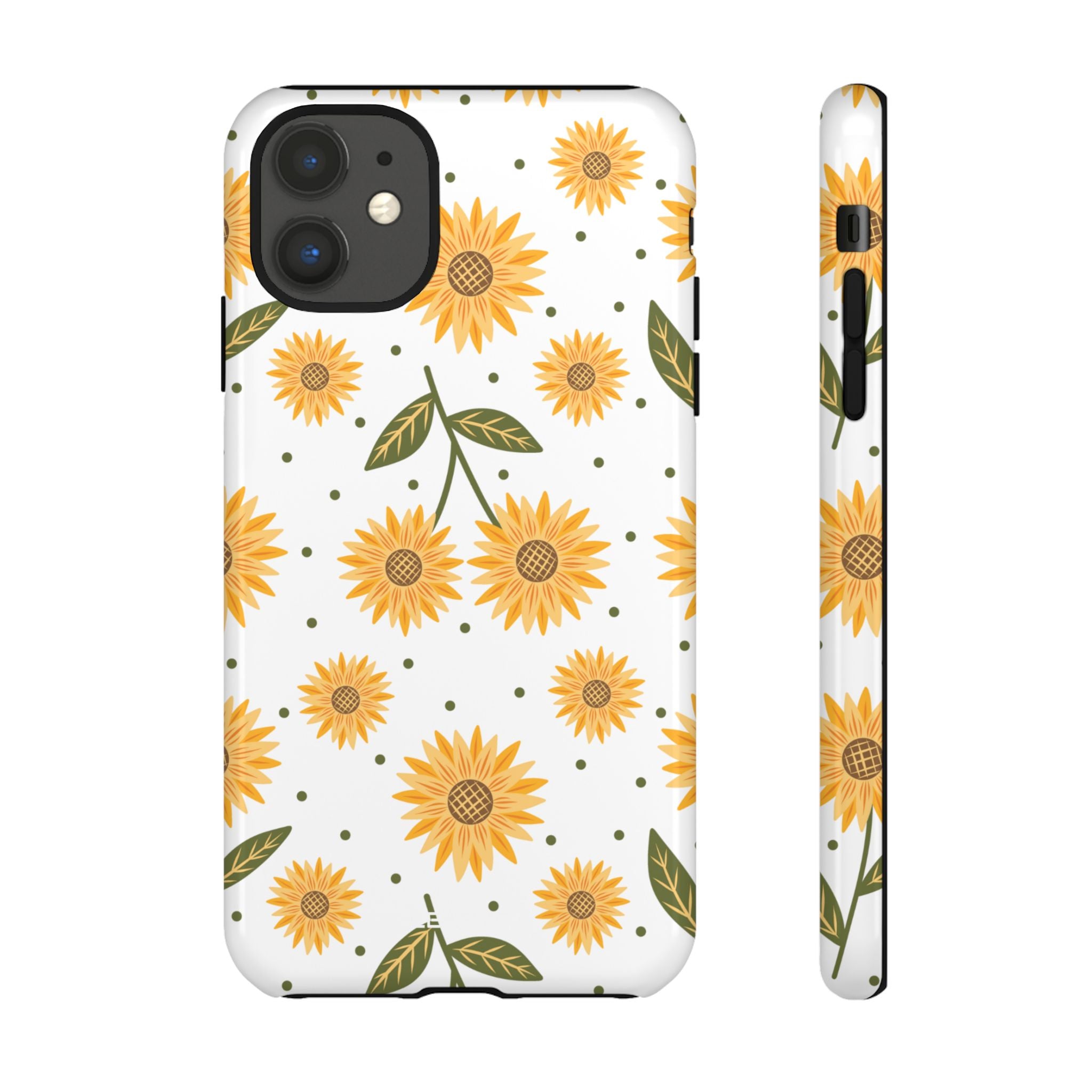 Sunflowers Dance Brightly - iPhone Case