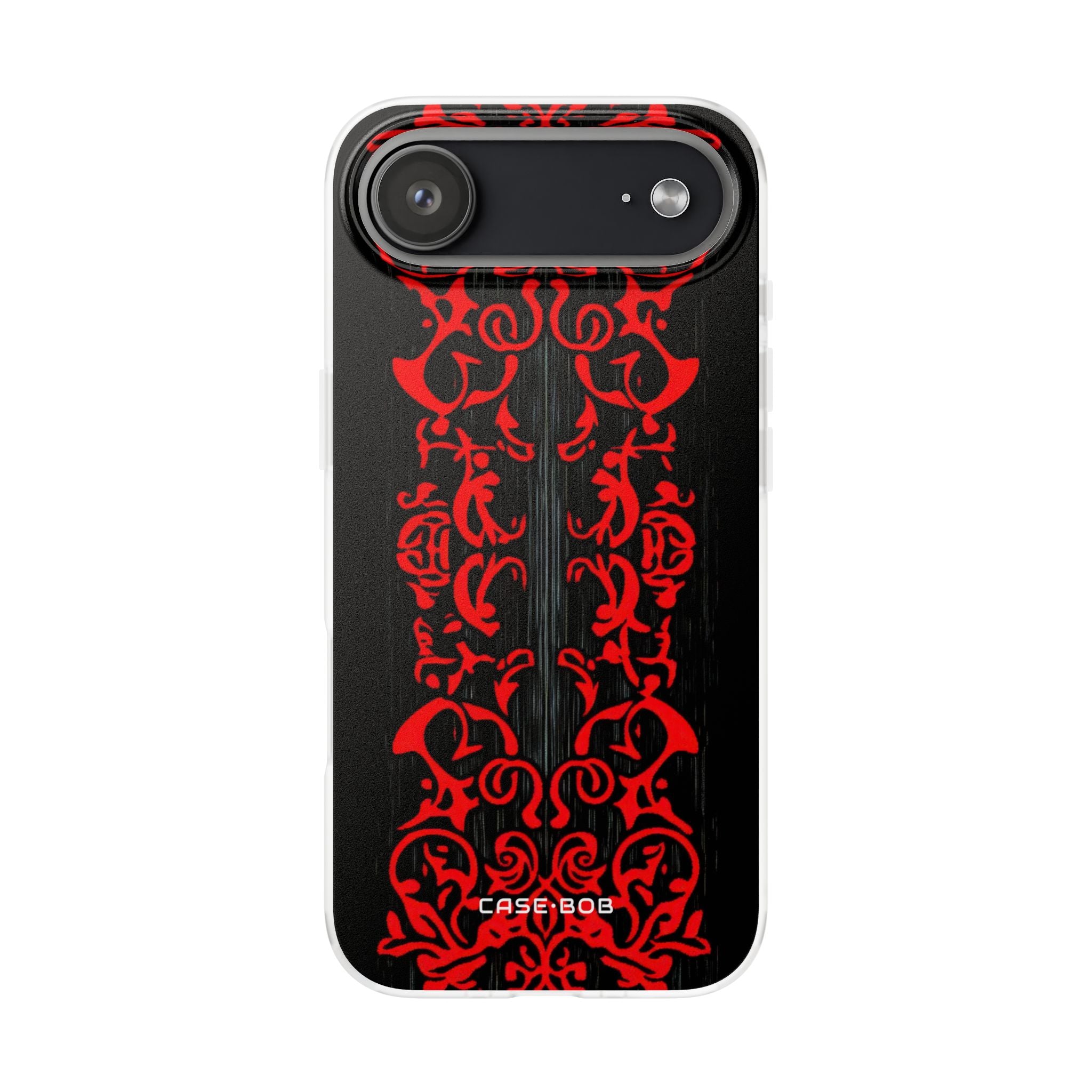 Crimson Spiral iPhone 17 Air Case - Soft