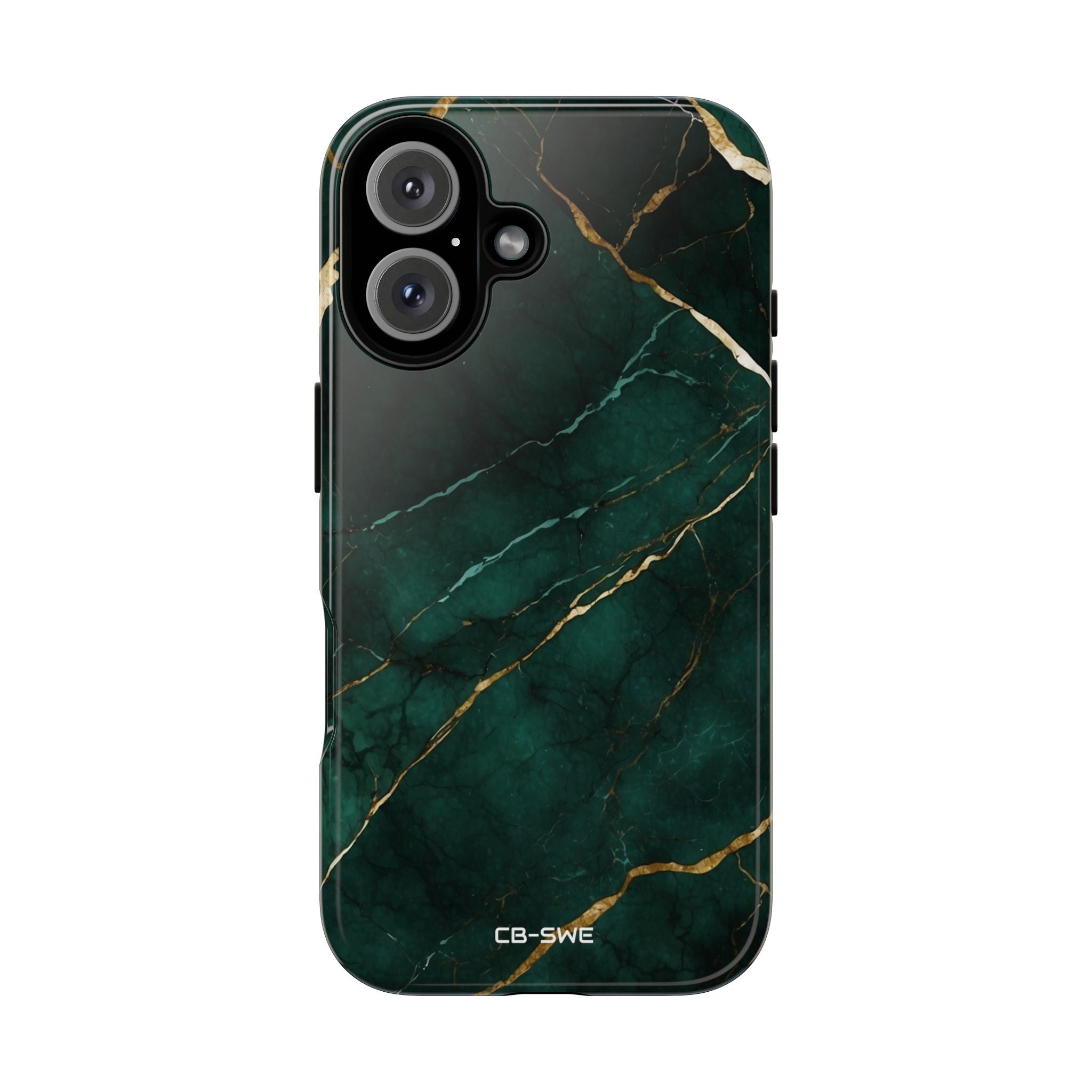 Emerald Veins Flow - iPhone Case