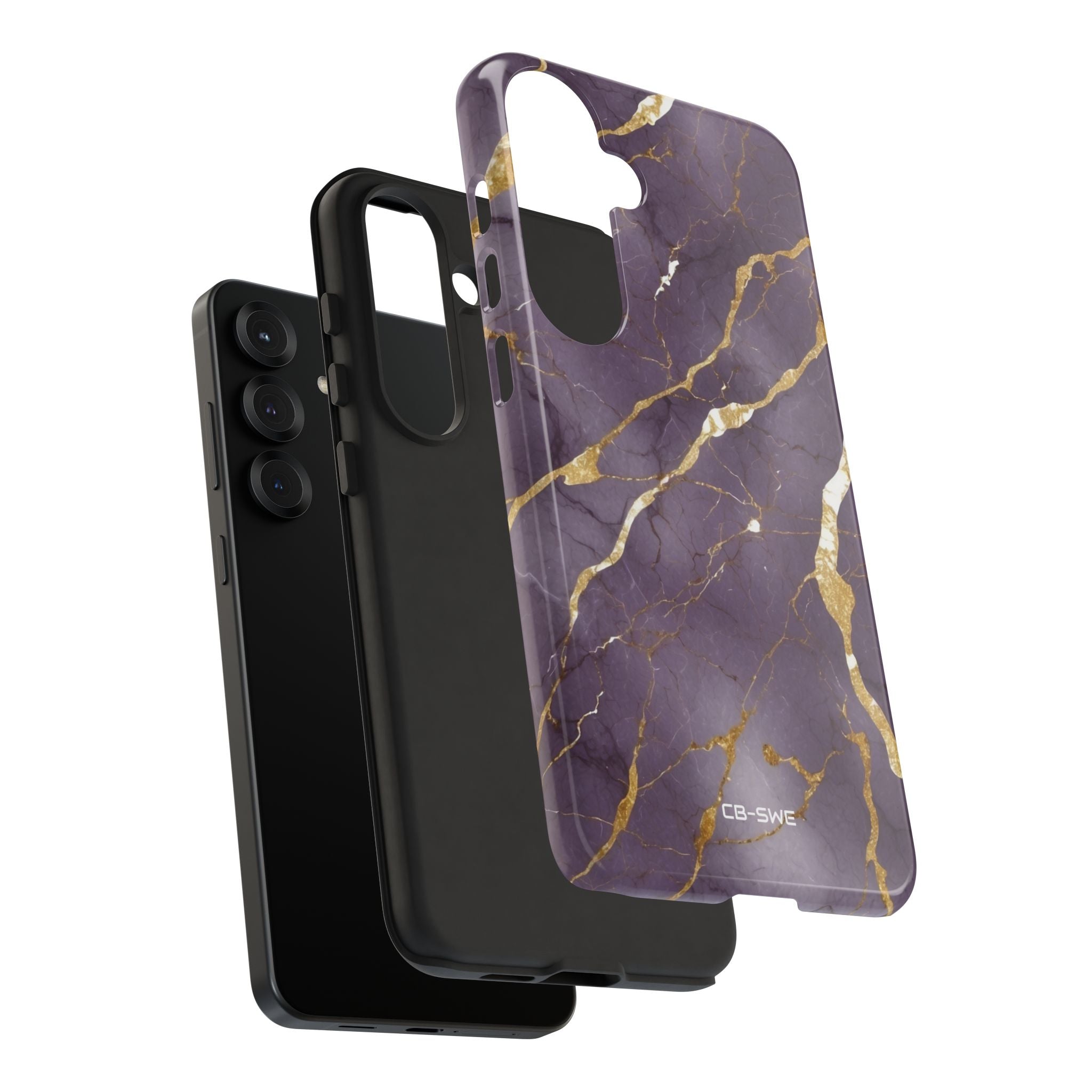 Golden Veins Flowing - Samsung Case