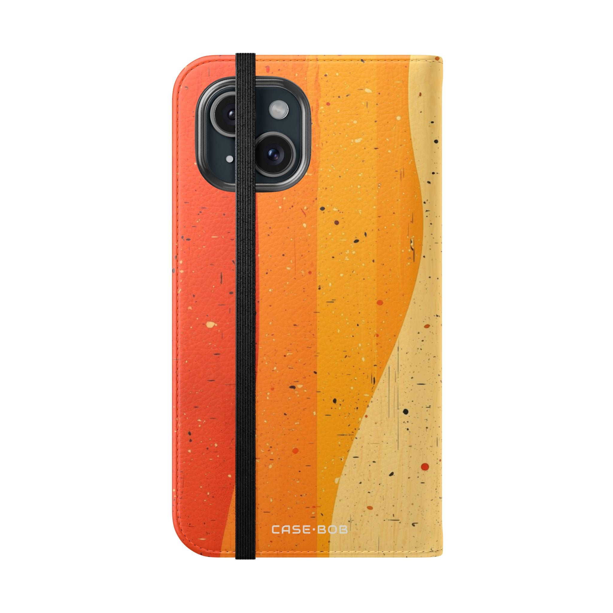 Wavy Spectrum - iPhone 15 Case - Wallet