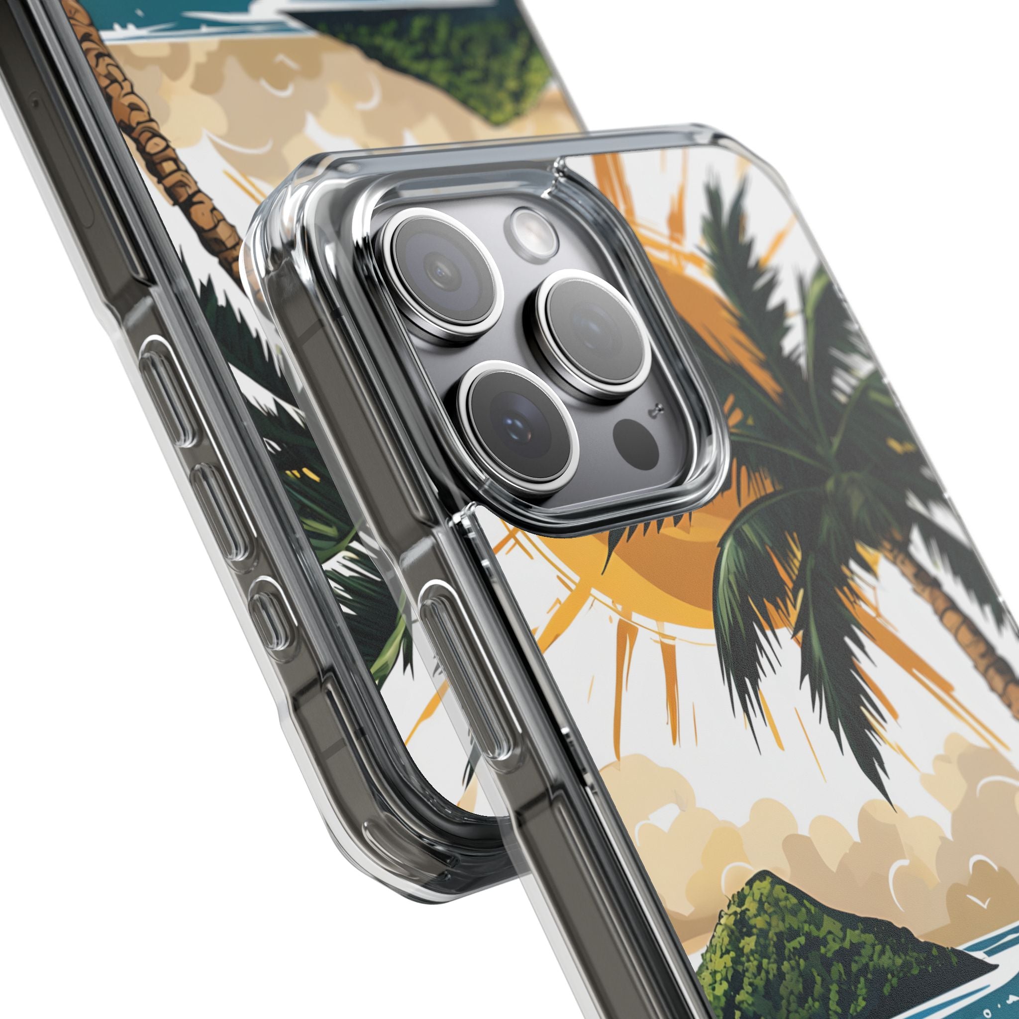 Sunny Tropical Escape iPhone Case - Impact