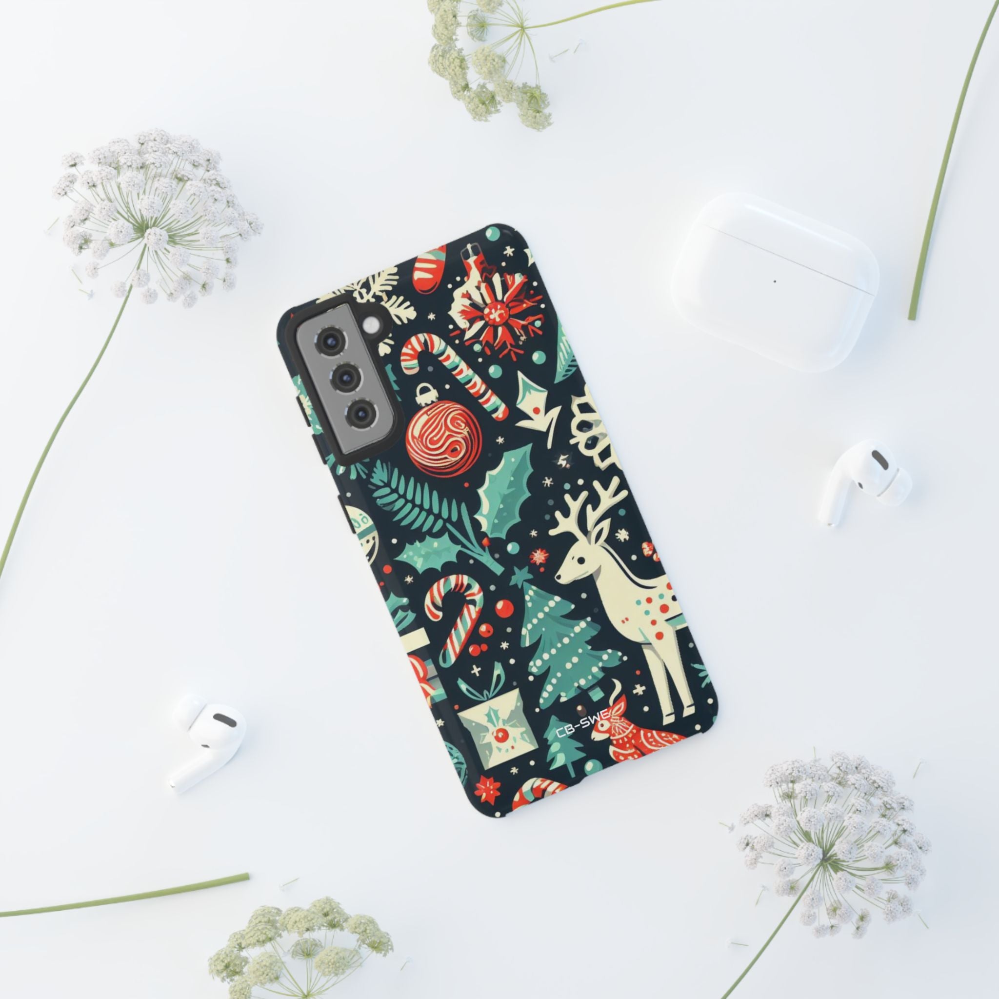 Festive Snowflakes Dance - Samsung Case