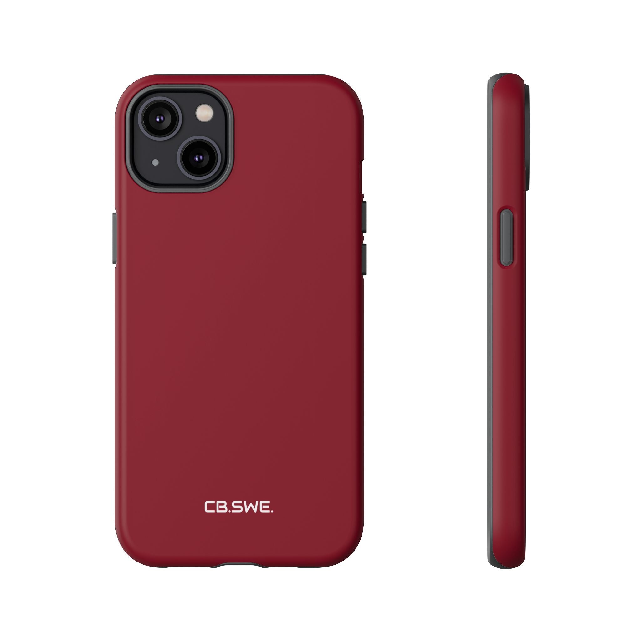 Burgundy iPhone Case - Tough