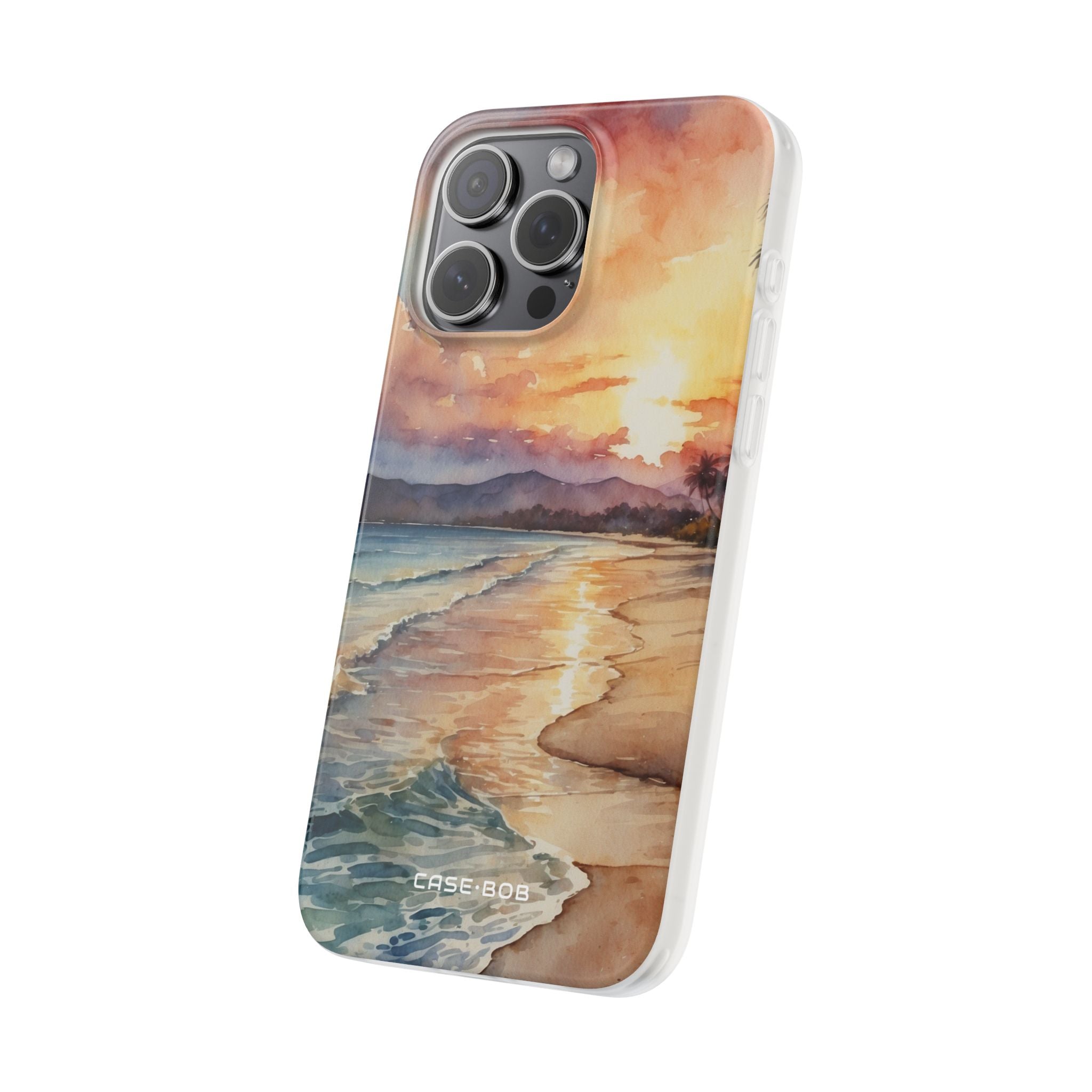 Sunset Reflection iPhone 15 Pro Max Case - Soft