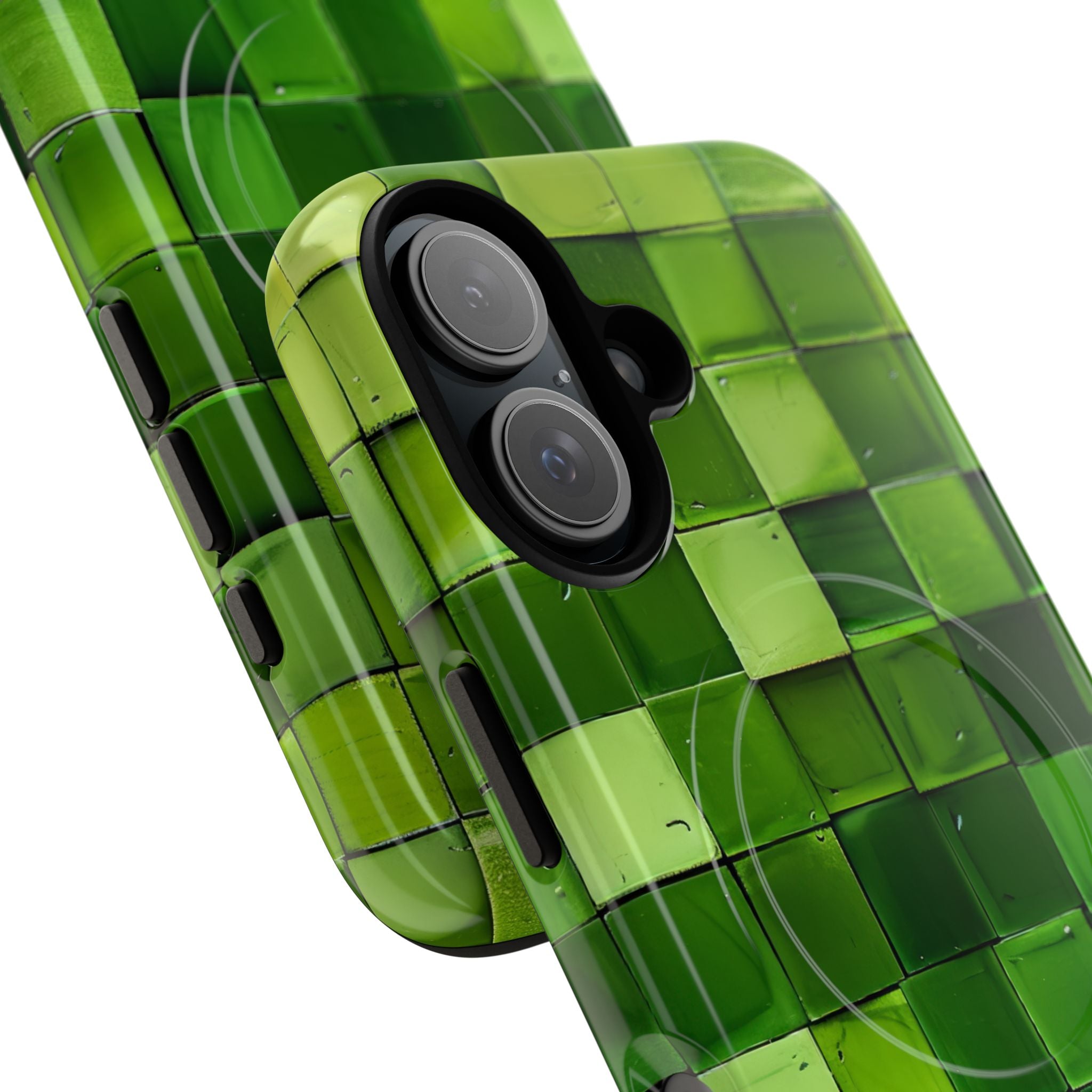 Green Tile Harmony iPhone 16 - Tough+