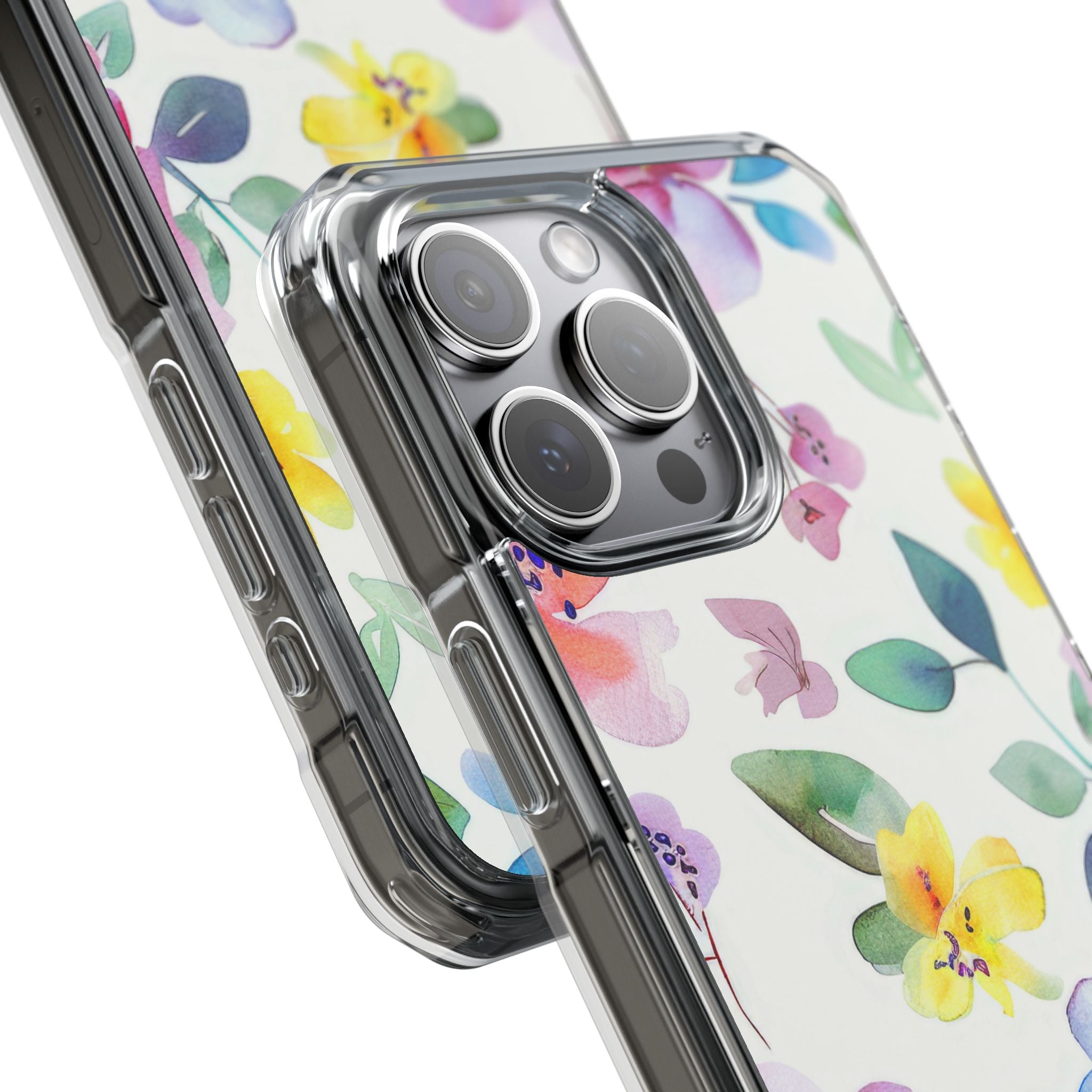 Whimsical Watercolor Florals iPhone Case - Impact