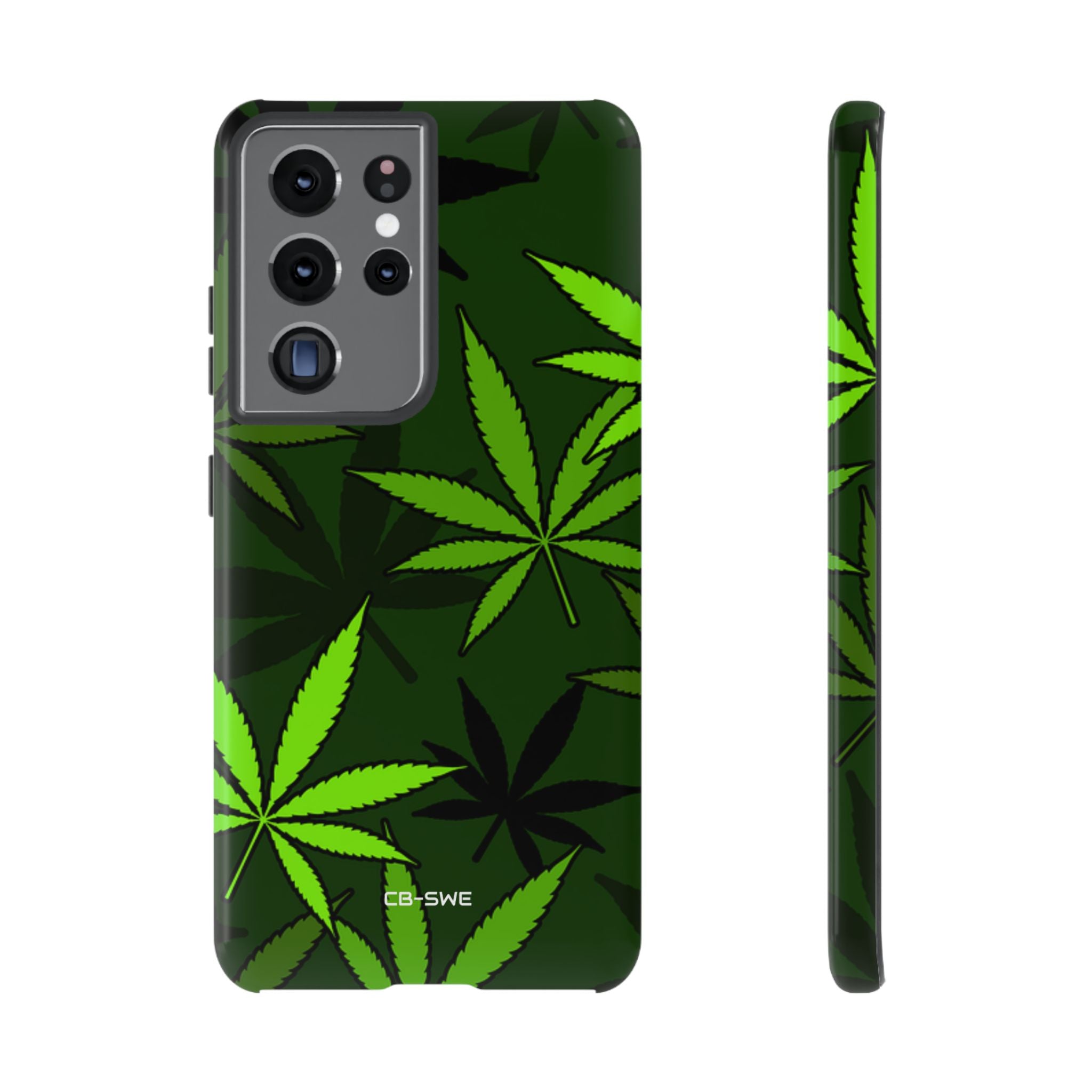 Green Leaf Symmetry - Samsung Case
