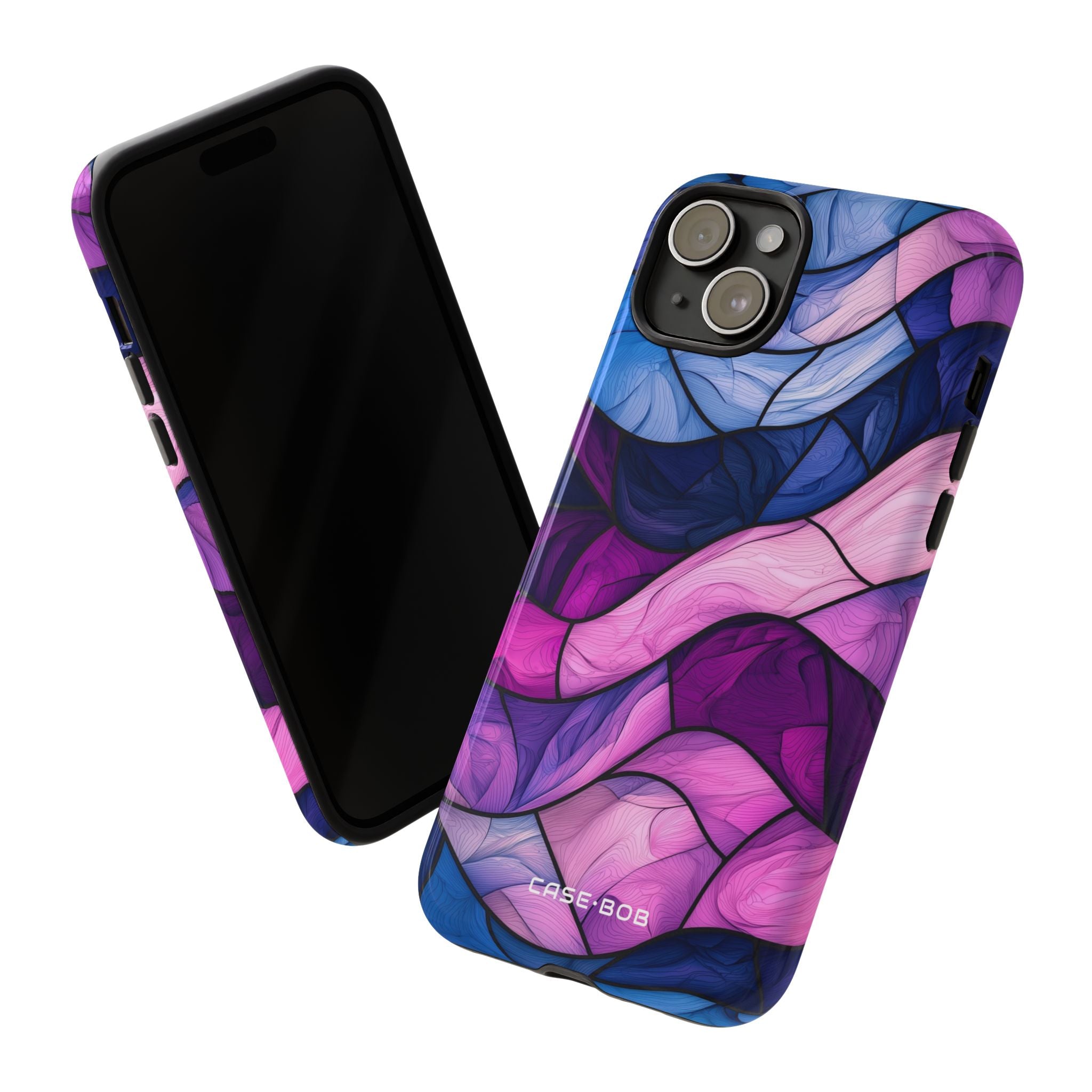 Wavelike Glow iPhone 15 Plus Case - Tough