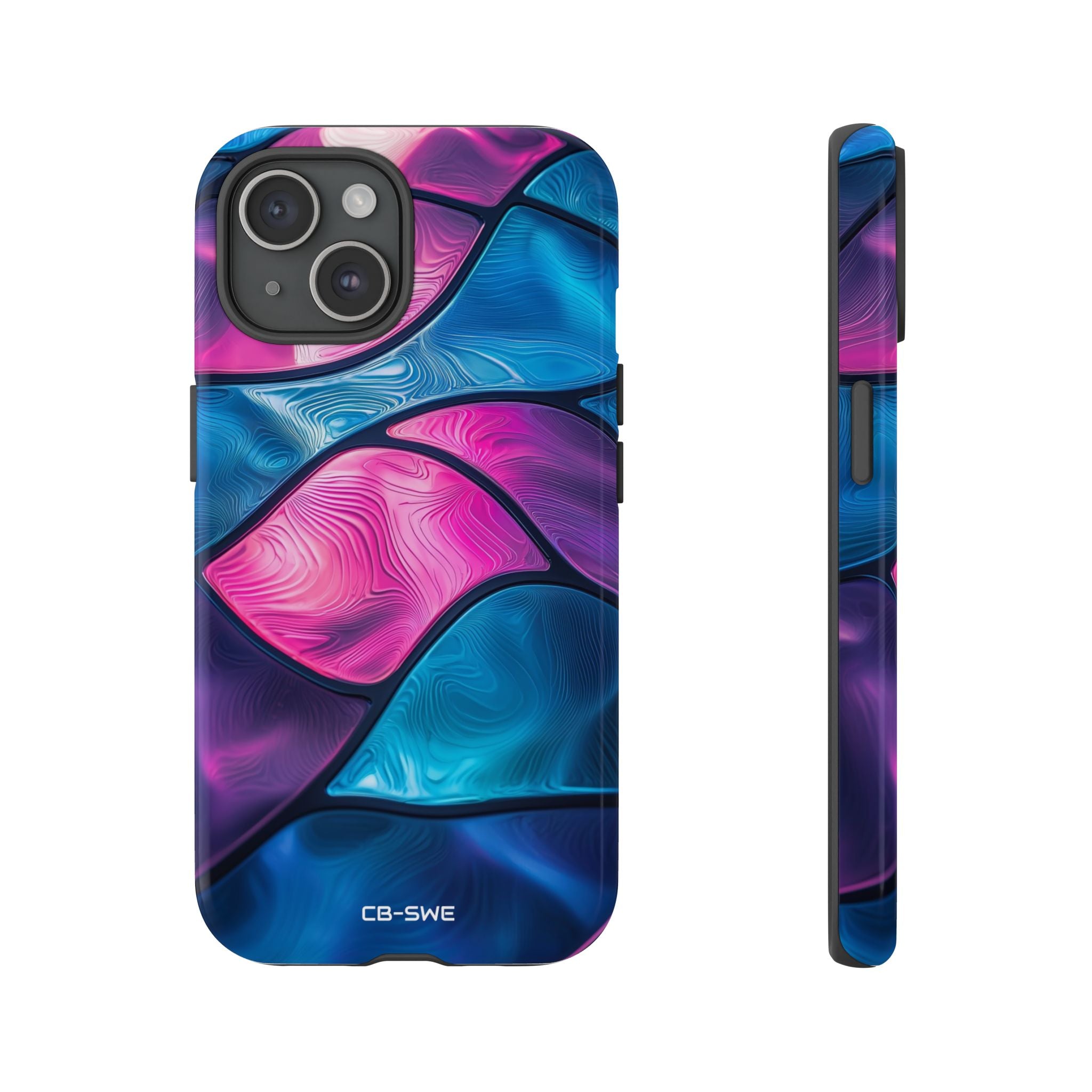 Shimmering Waves Flow - iPhone Case