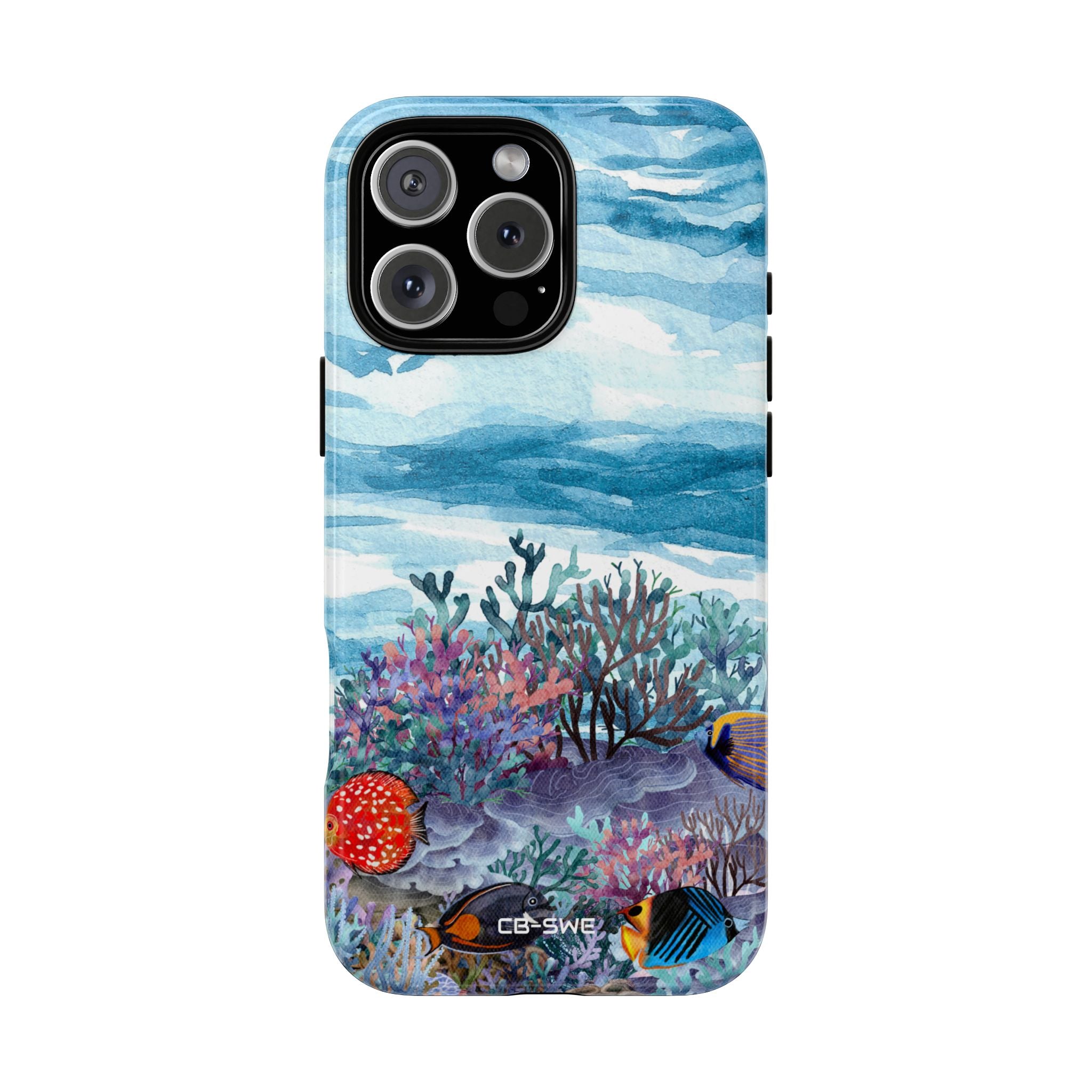 Aquatic Life Watercolors - iPhone Case