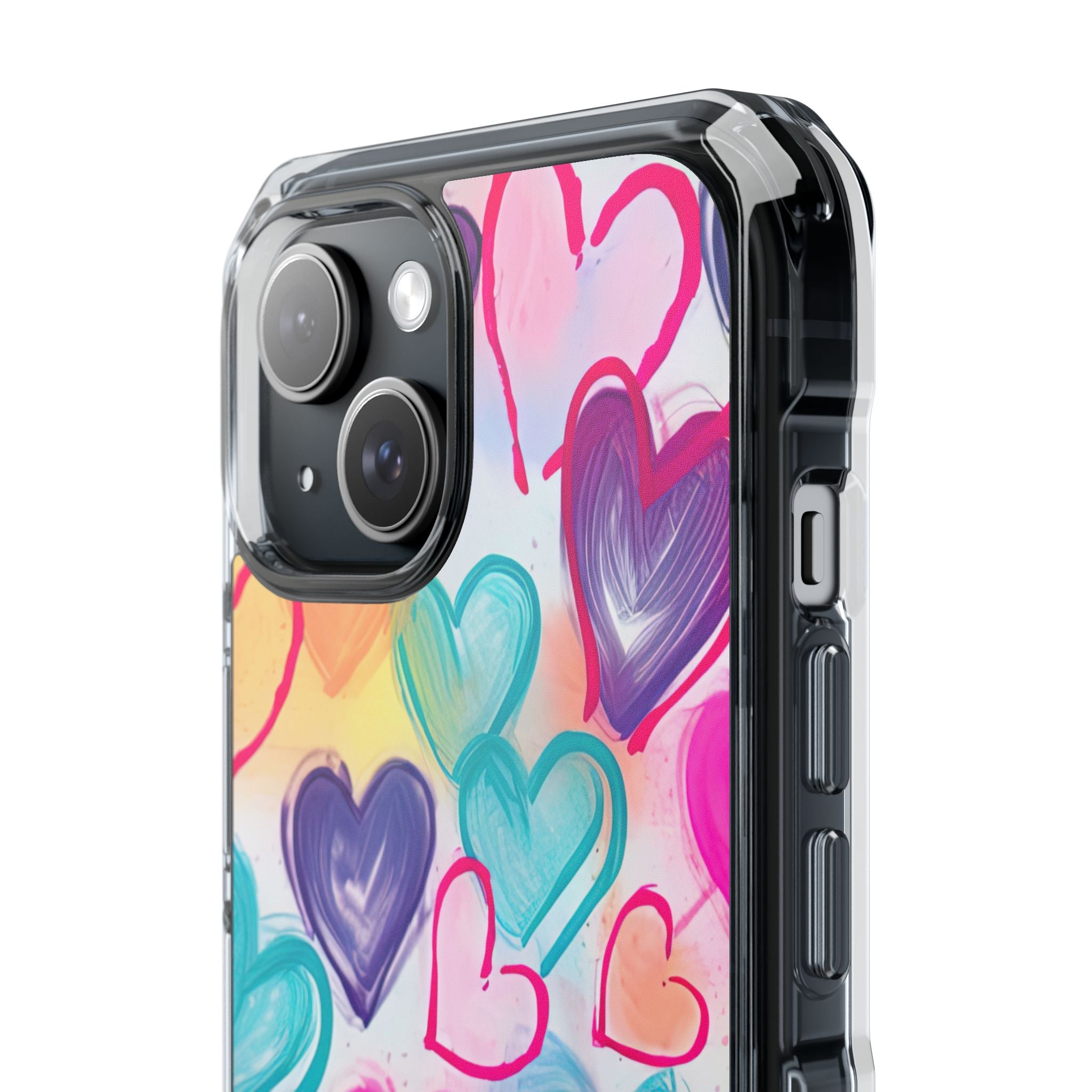 Hearts Dance Playfully iPhone Case - Impact