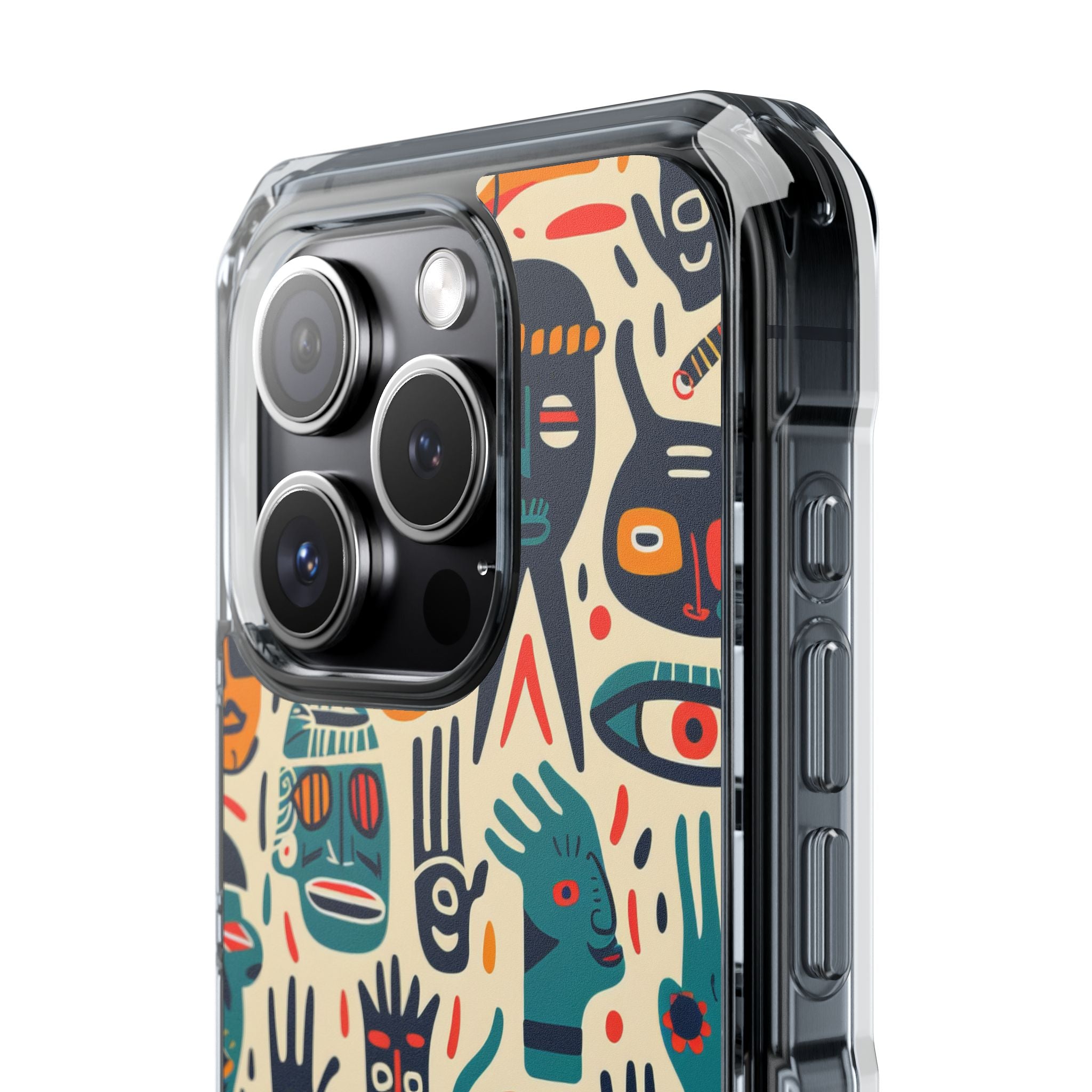 Vivid Faces iPhone 15 Pro Case - Impact