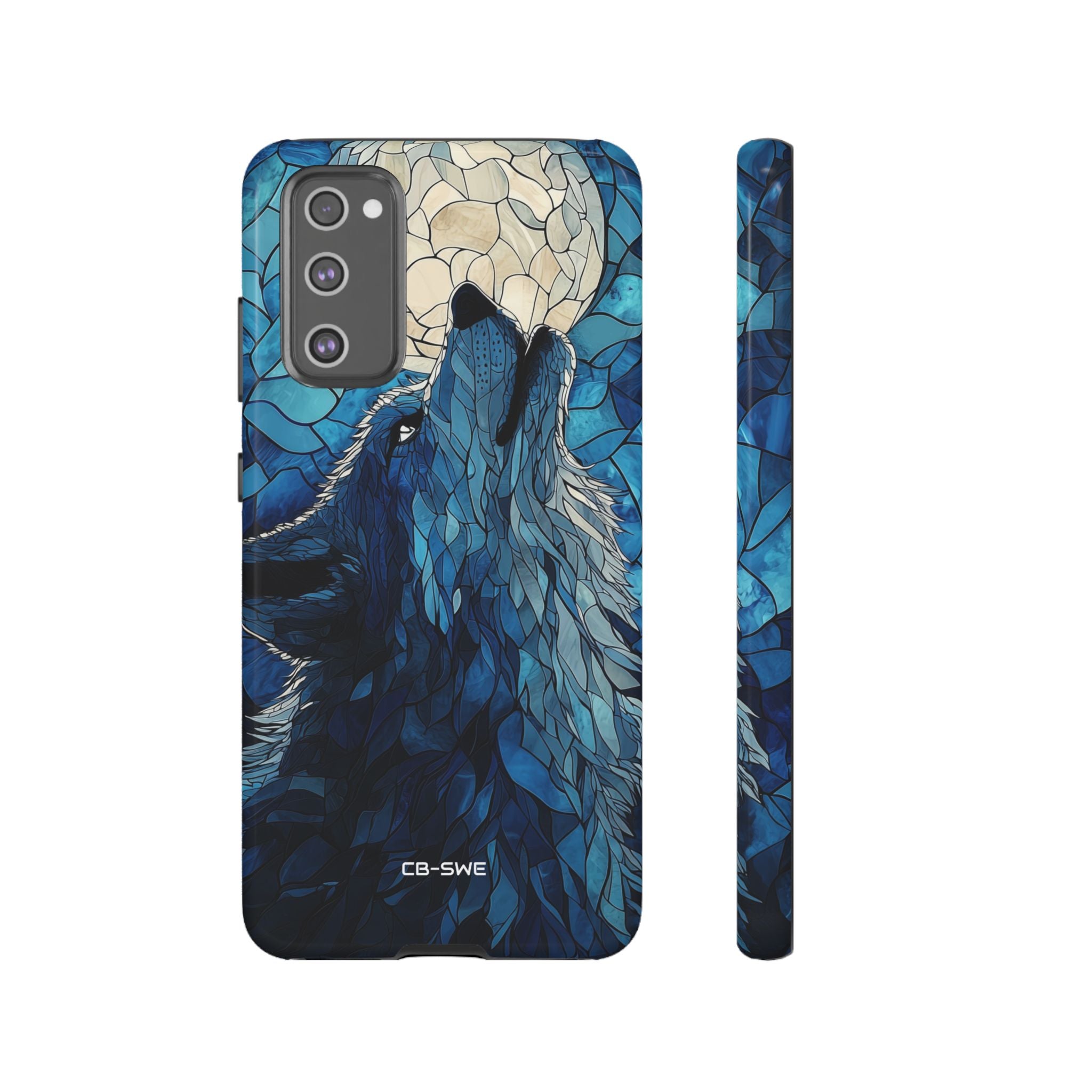 Wolf Howls Moonlight - Samsung Case