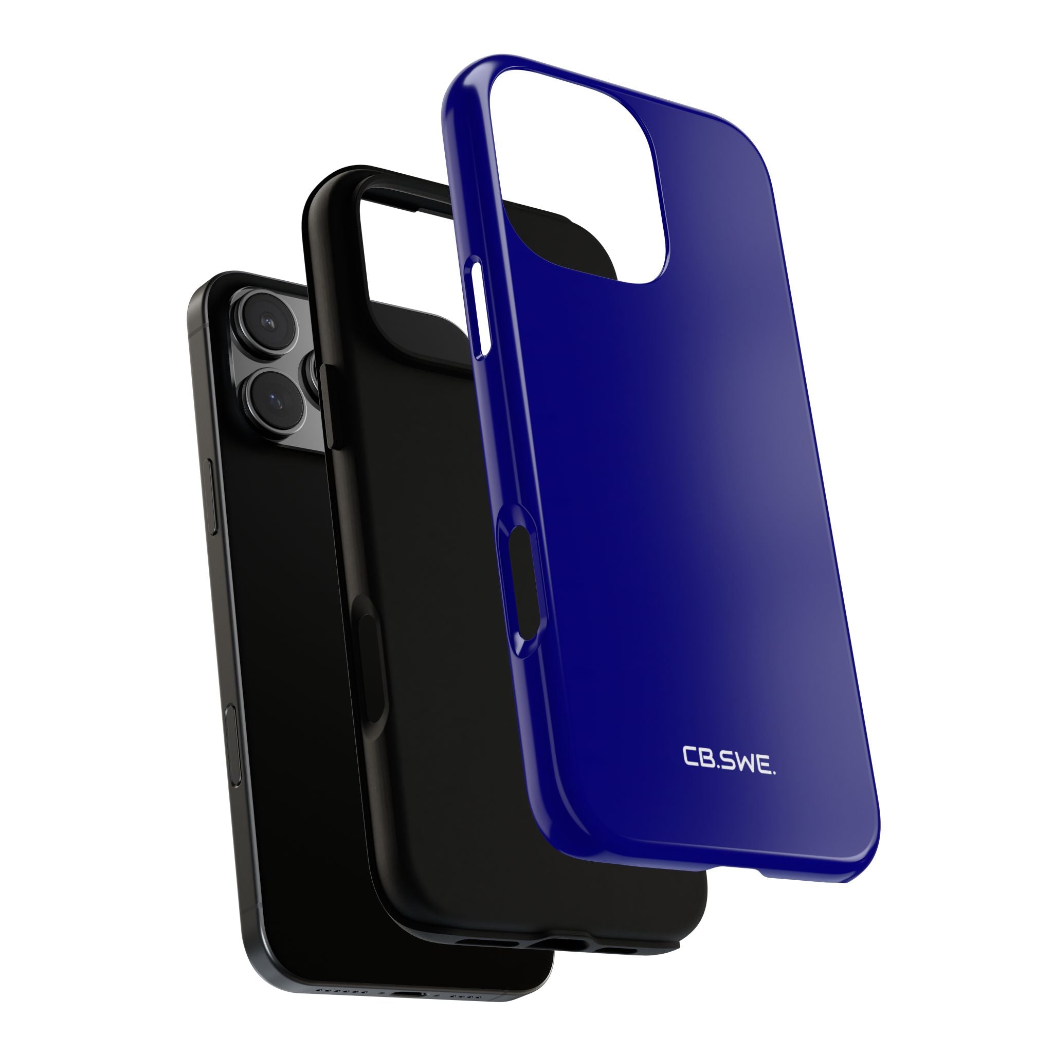 Navy Blue iPhone Case - Tough