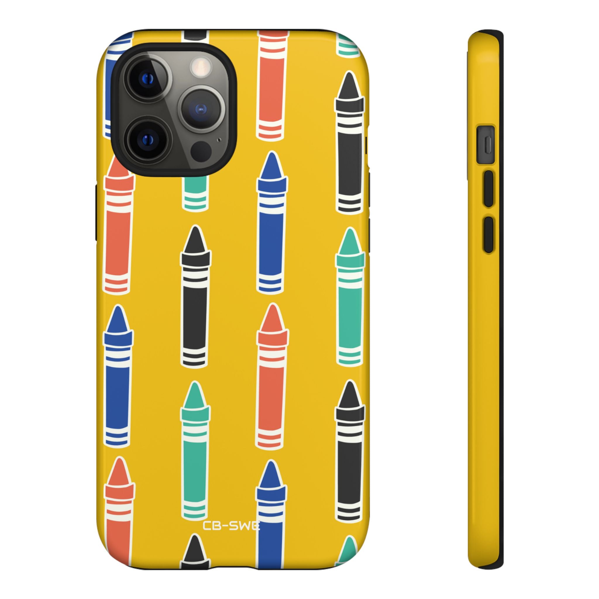 Crayons Dance Joyfully - iPhone Case
