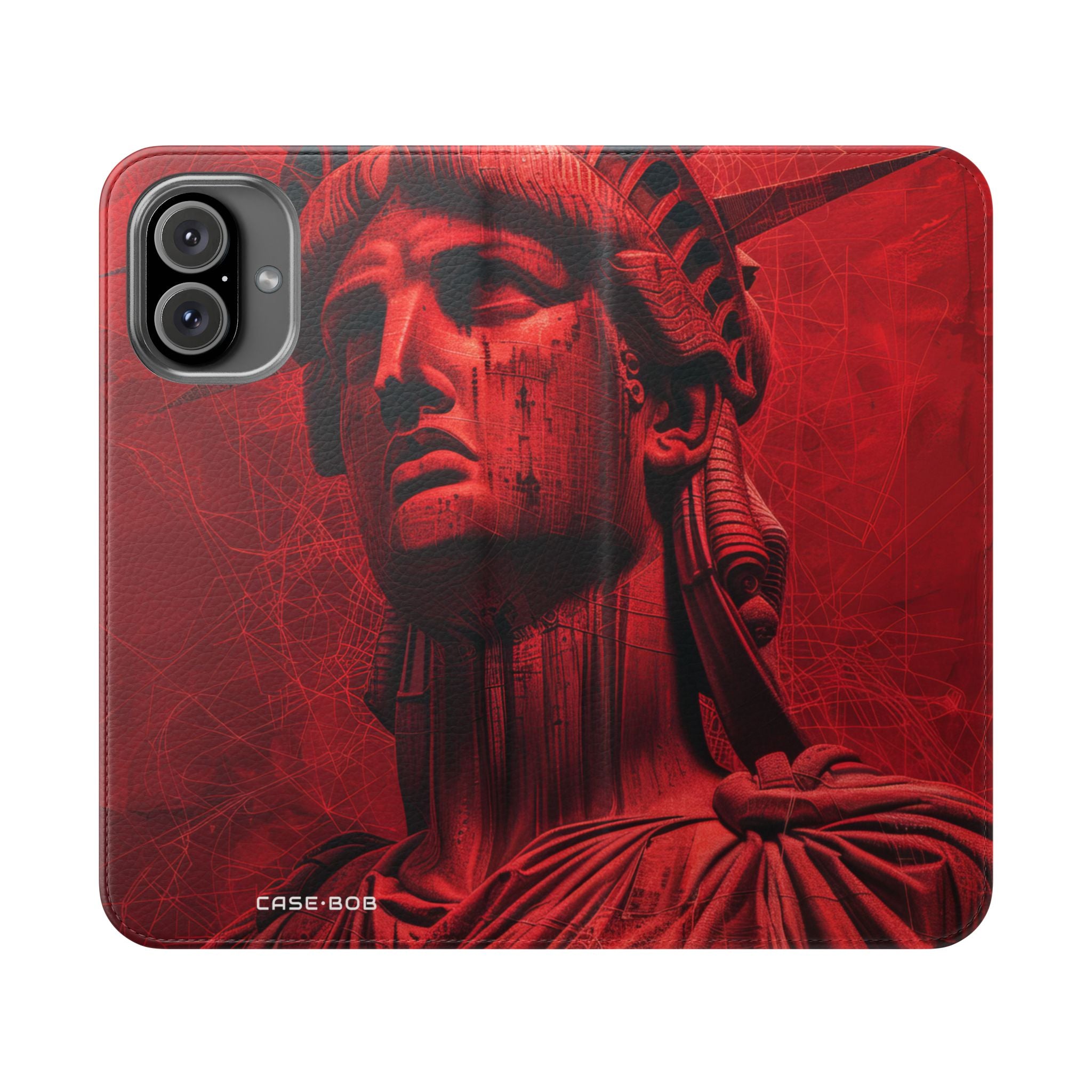 Liberty Crimson - iPhone 16 Plus Case - Wallet