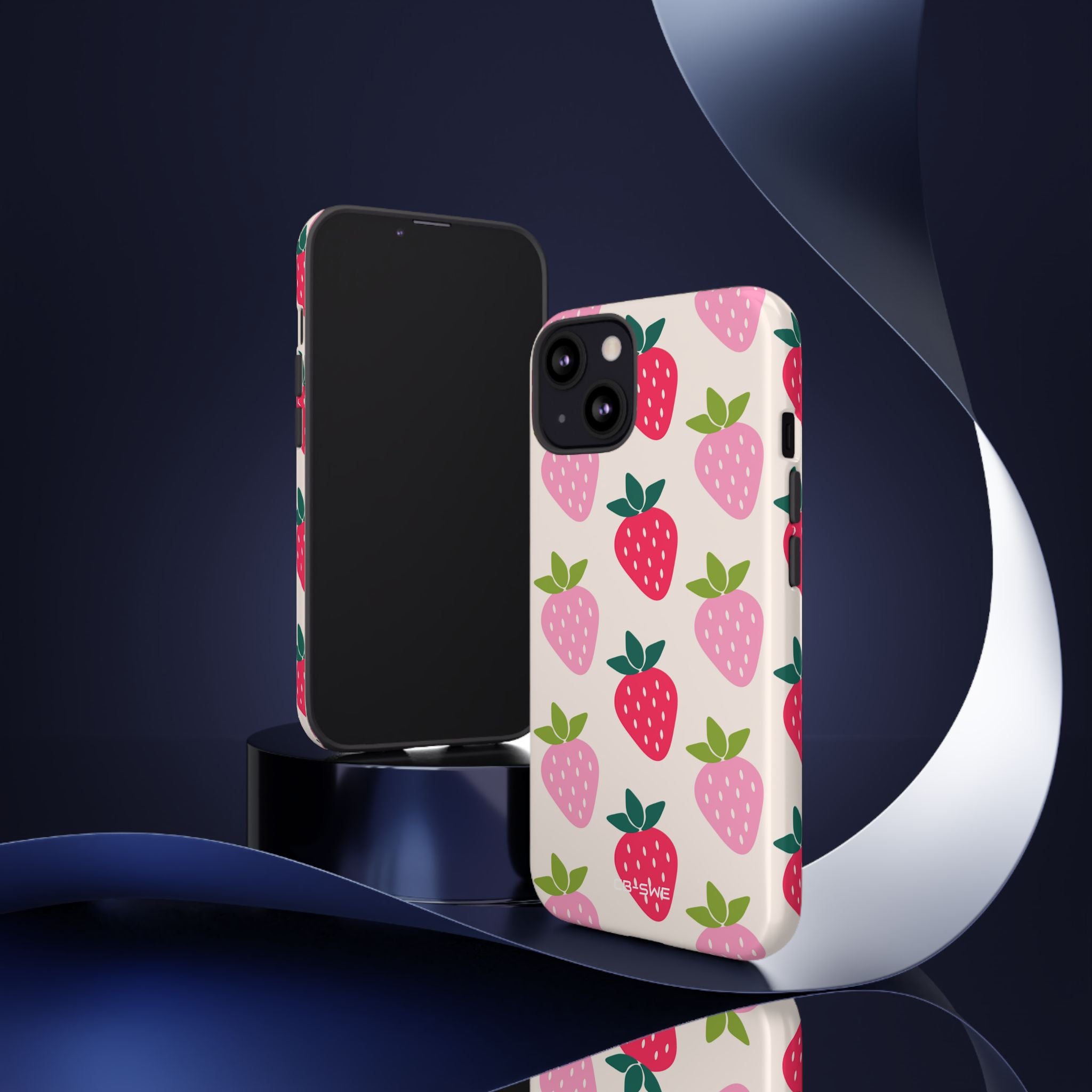 Vibrant Strawberry Rhythm - iPhone Case