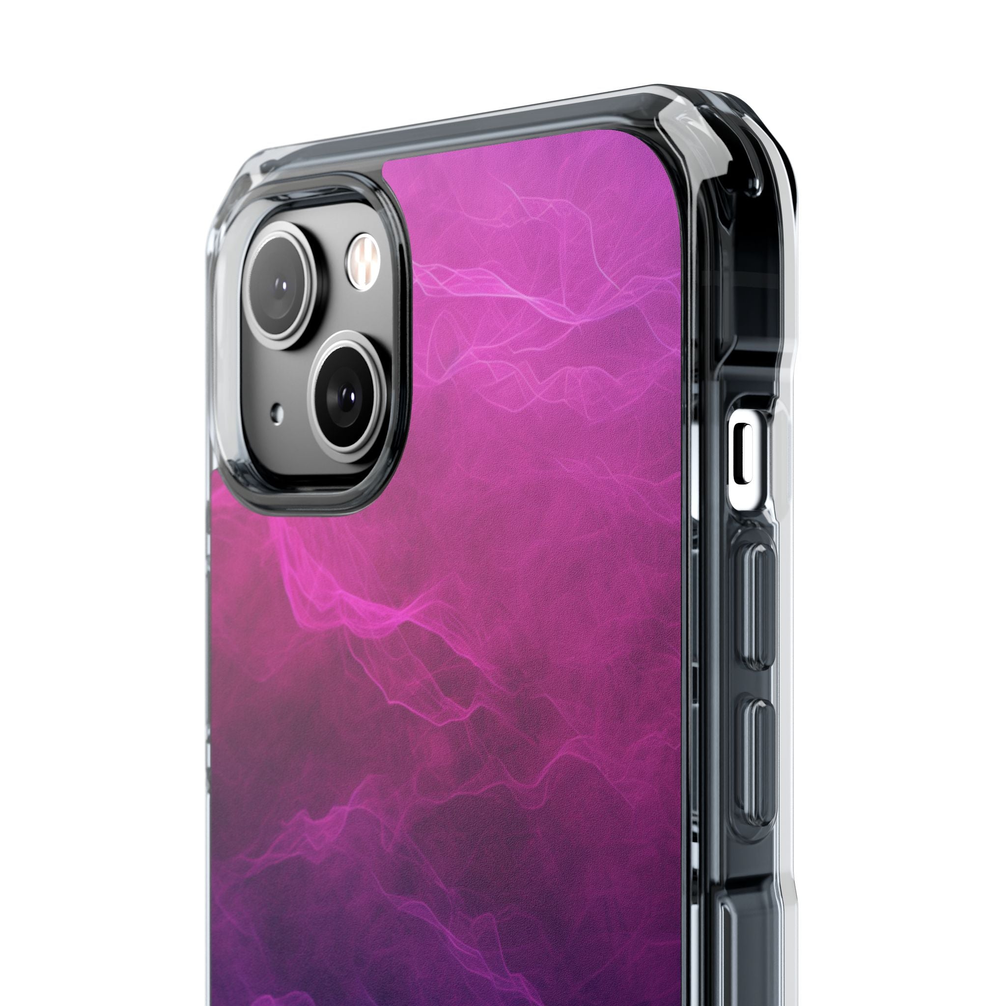 Violet Dream Currents iPhone 14 - Impact Clear+