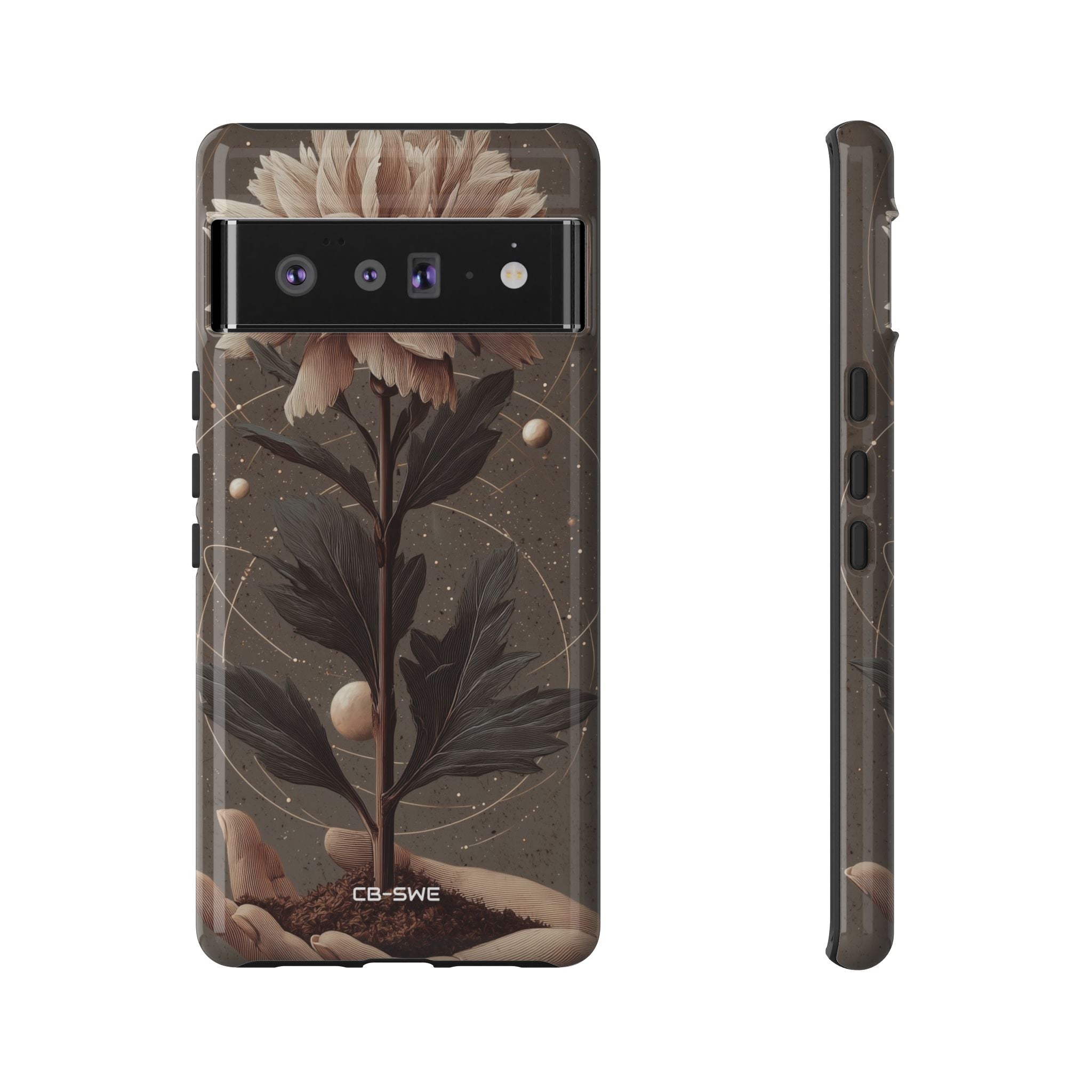 Celestial Flower Embrace - Google Pixel Case