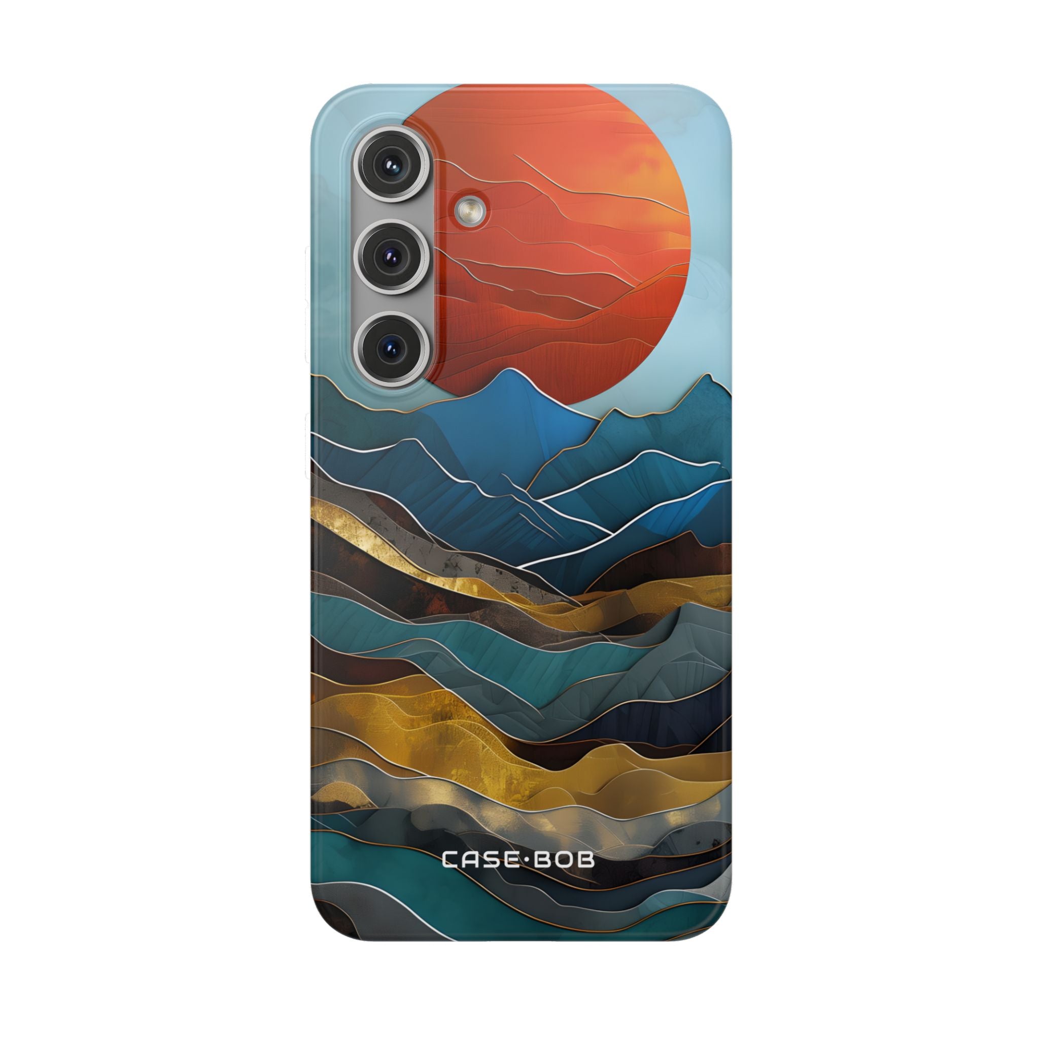 Solar Peak Samsung S24 Case - Soft